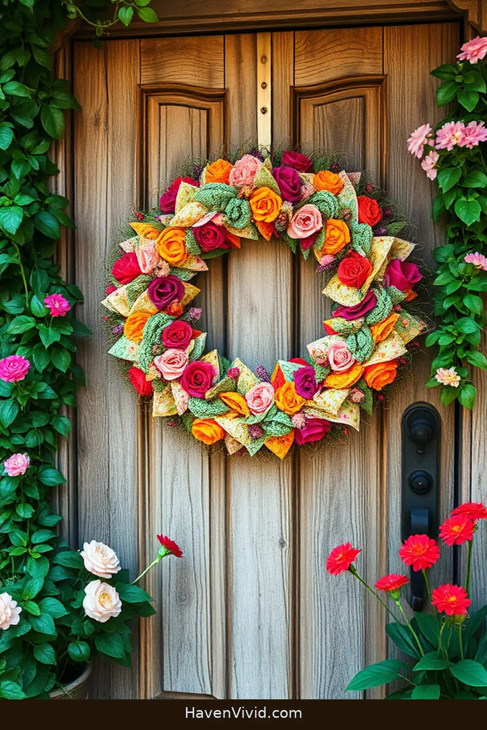 18 Must-Try Hacks Using Upcycled Fabric for a Family-Friendly Outdoor Living Patio 18 Fabric Wreaths for Seasonal Decor for 18 Must-Try Hacks Using Upcycled Fabric for a Family-Friendly Outdoor Living Patio