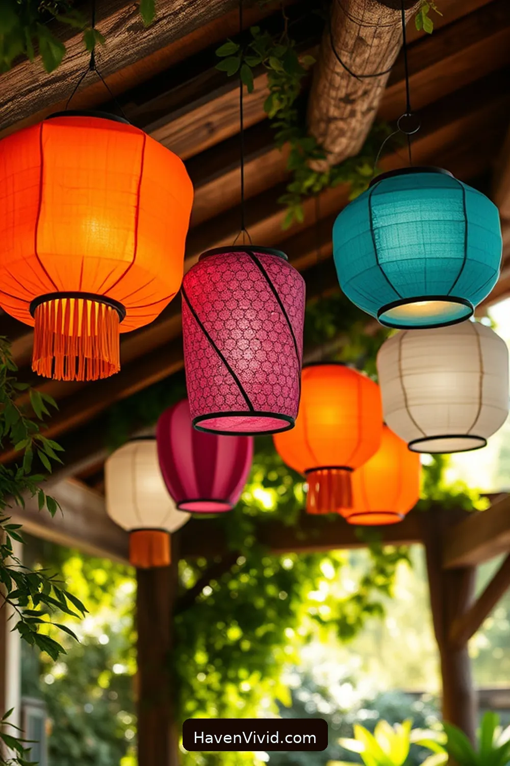 18 Must-Try Hacks Using Upcycled Fabric for a Family-Friendly Outdoor Living Patio 15 Reimagined Fabric Lanterns for 18 Must-Try Hacks Using Upcycled Fabric for a Family-Friendly Outdoor Living Patio