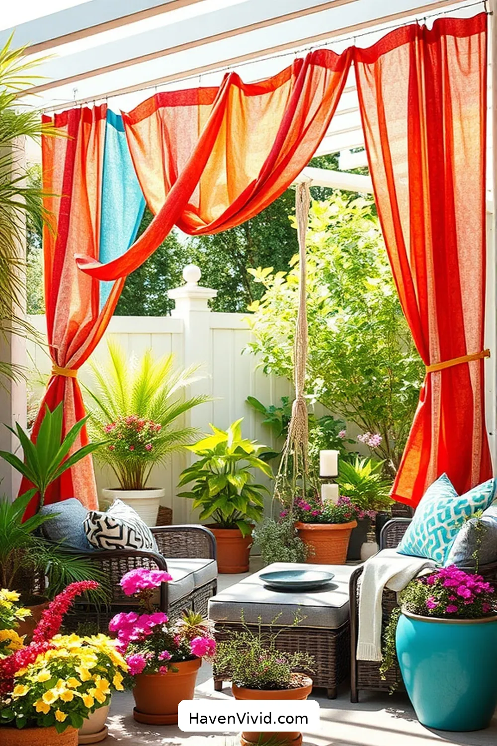 18 Must-Try Hacks Using Upcycled Fabric for a Family-Friendly Outdoor Living Patio 9 Stylish Outdoor Curtains for 18 Must-Try Hacks Using Upcycled Fabric for a Family-Friendly Outdoor Living Patio