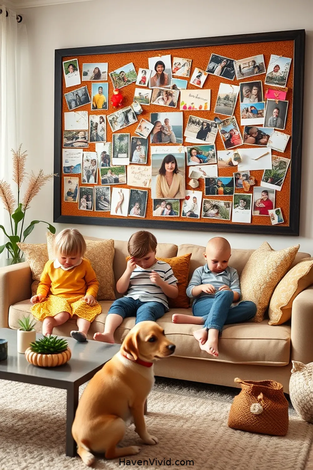 18 Ways for Family-Friendly Living Using Cork Libraries 6 Craft a Memory Photo Gallery for 18 Ways for Family-Friendly Living Using Cork Libraries