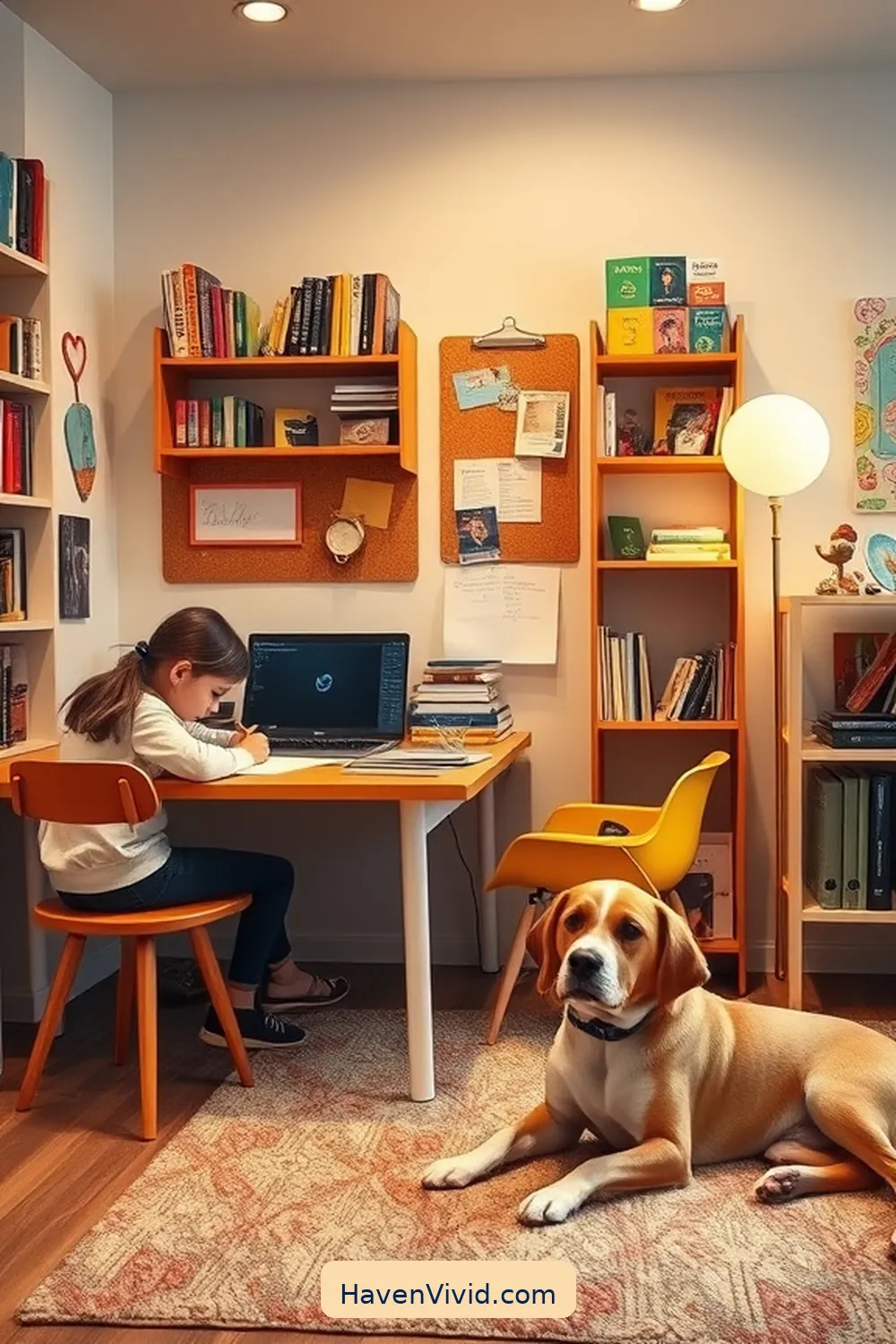 18 Ways for Family-Friendly Living Using Cork Libraries 8 Set Up a Homework Help Zone for 18 Ways for Family-Friendly Living Using Cork Libraries