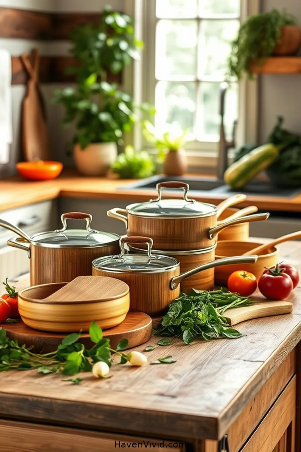18 Ways for Farmhouse Living in Your Kitchen Using Bamboo 14 Handcrafted Bamboo Cookware for 18 Ways for Farmhouse Living in Your Kitchen Using Bamboo