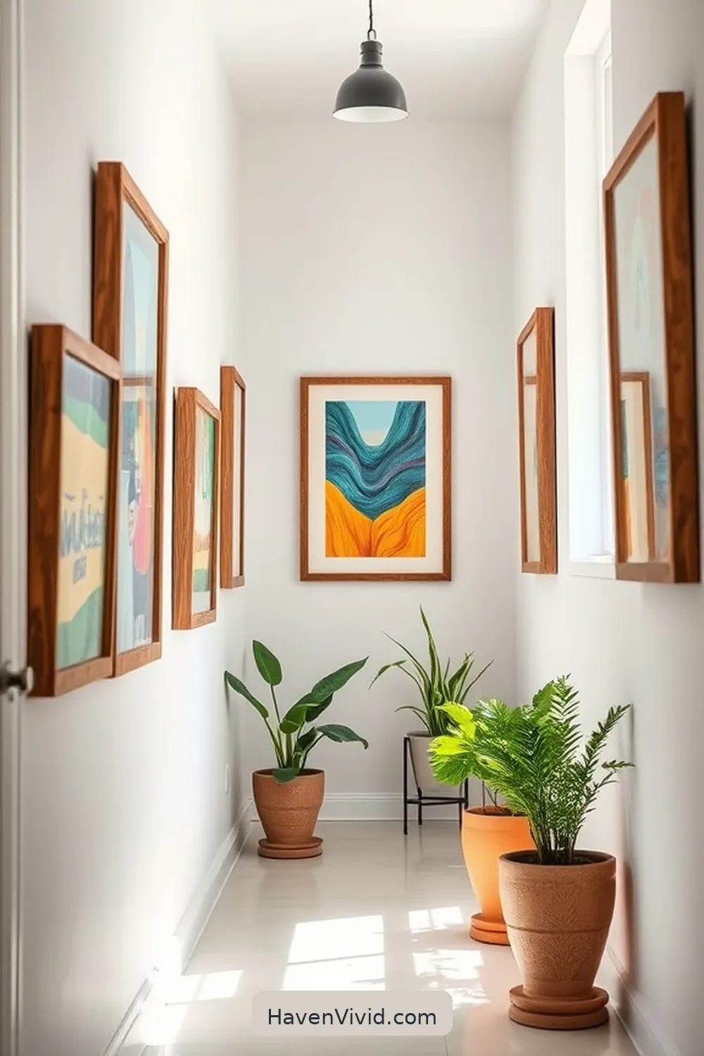 18 Ways to Create an Eco-Friendly Hallway Using Reclaimed Materials 17 Reclaimed Wood Picture Frames for 18 Ways to Create an Eco-Friendly Hallway Using Reclaimed Materials