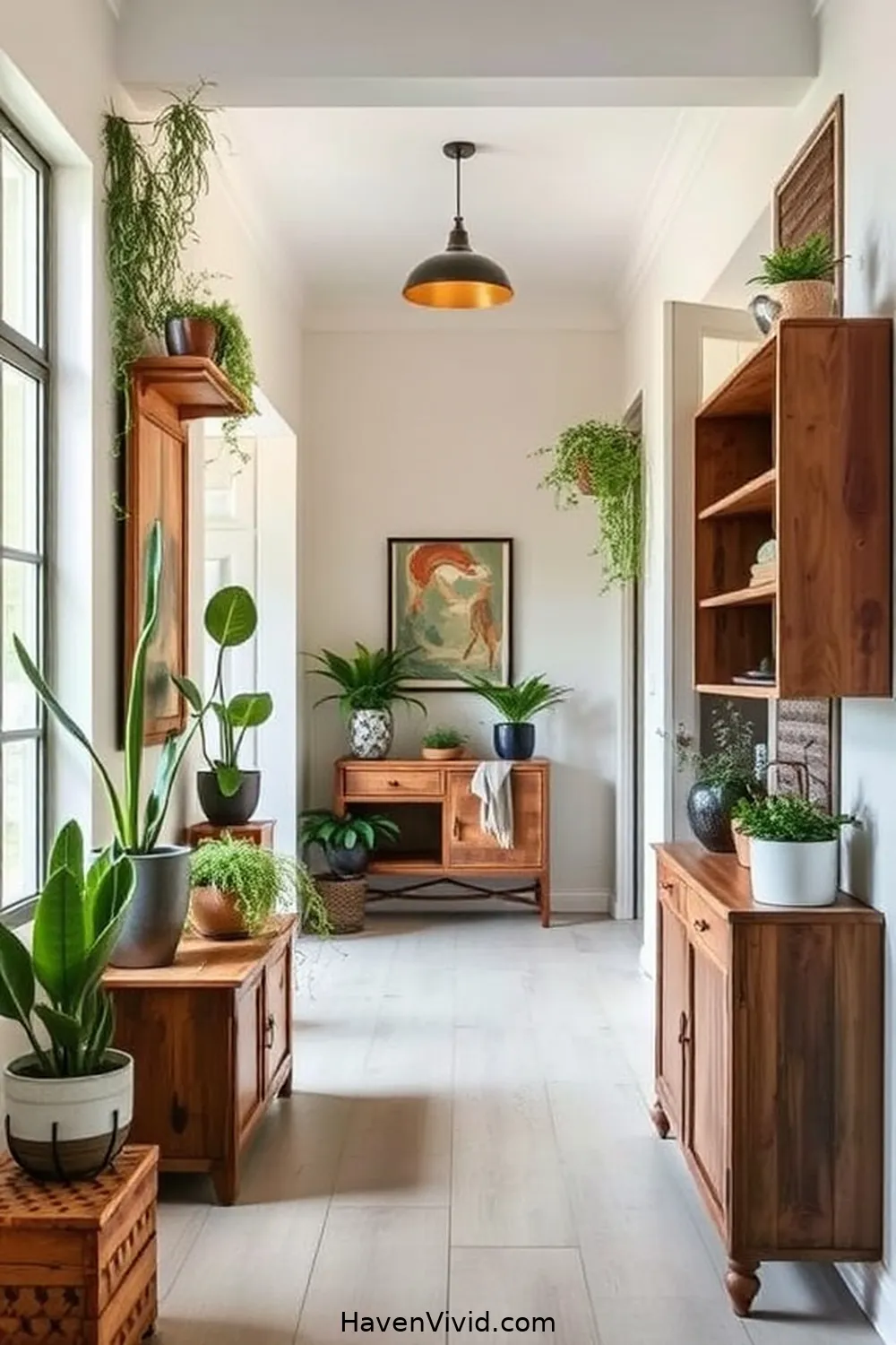 18 Ways to Create an Eco-Friendly Hallway Using Reclaimed Materials 12 Upcycled Furniture for Storage for 18 Ways to Create an Eco-Friendly Hallway Using Reclaimed Materials