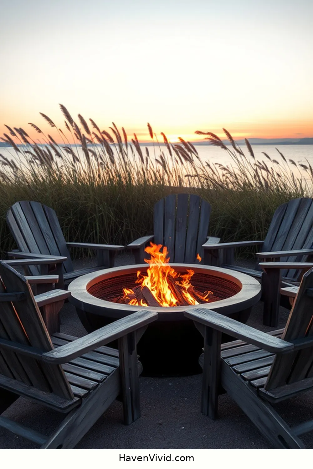 18 Ways to Embrace Coastal Living Using Reclaimed Materials on Your Outdoor Patio 17 Reclaimed Metal Fire Pit for 18 Ways to Embrace Coastal Living Using Reclaimed Materials on Your Outdoor Patio