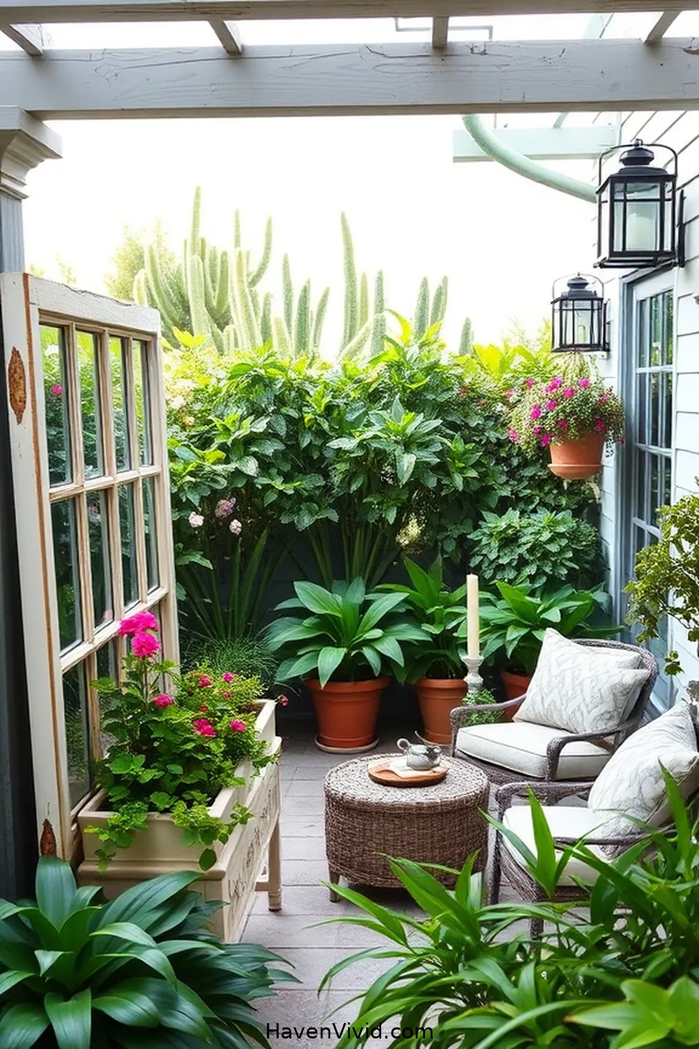 18 Ways to Embrace Coastal Living Using Reclaimed Materials on Your Outdoor Patio 8 Repurposed Window Frames for 18 Ways to Embrace Coastal Living Using Reclaimed Materials on Your Outdoor Patio