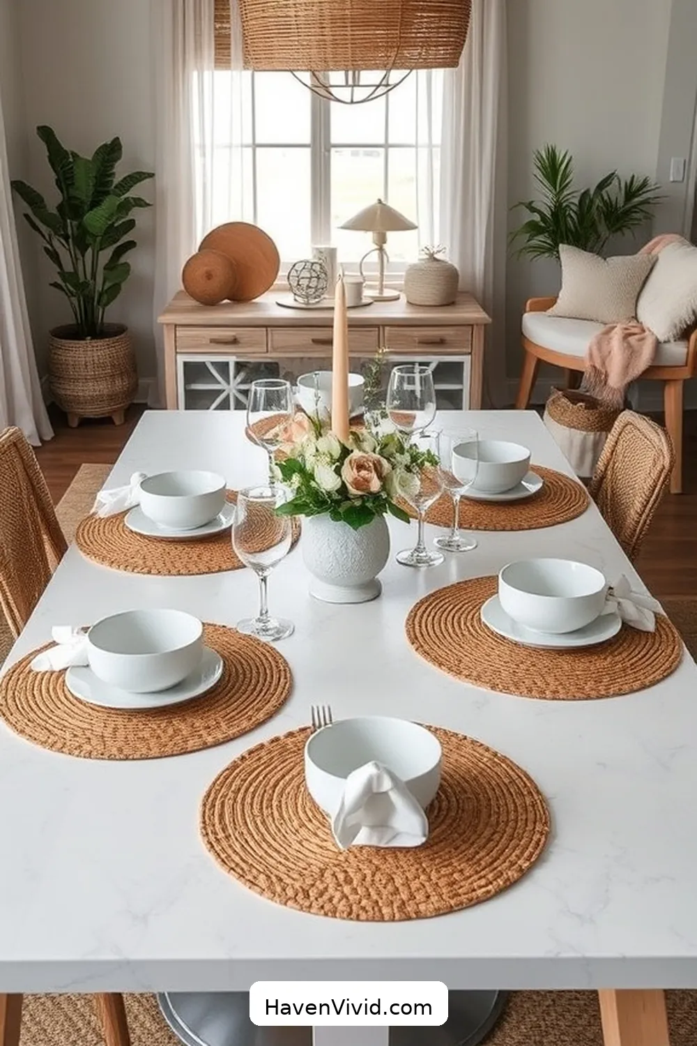 18 Ways to Embrace Coastal Living in Your Dining Room Using Cork 5 Cork Place Mats for a Unique Dining Experience for 18 Ways to Embrace Coastal Living in Your Dining Room Using Cork