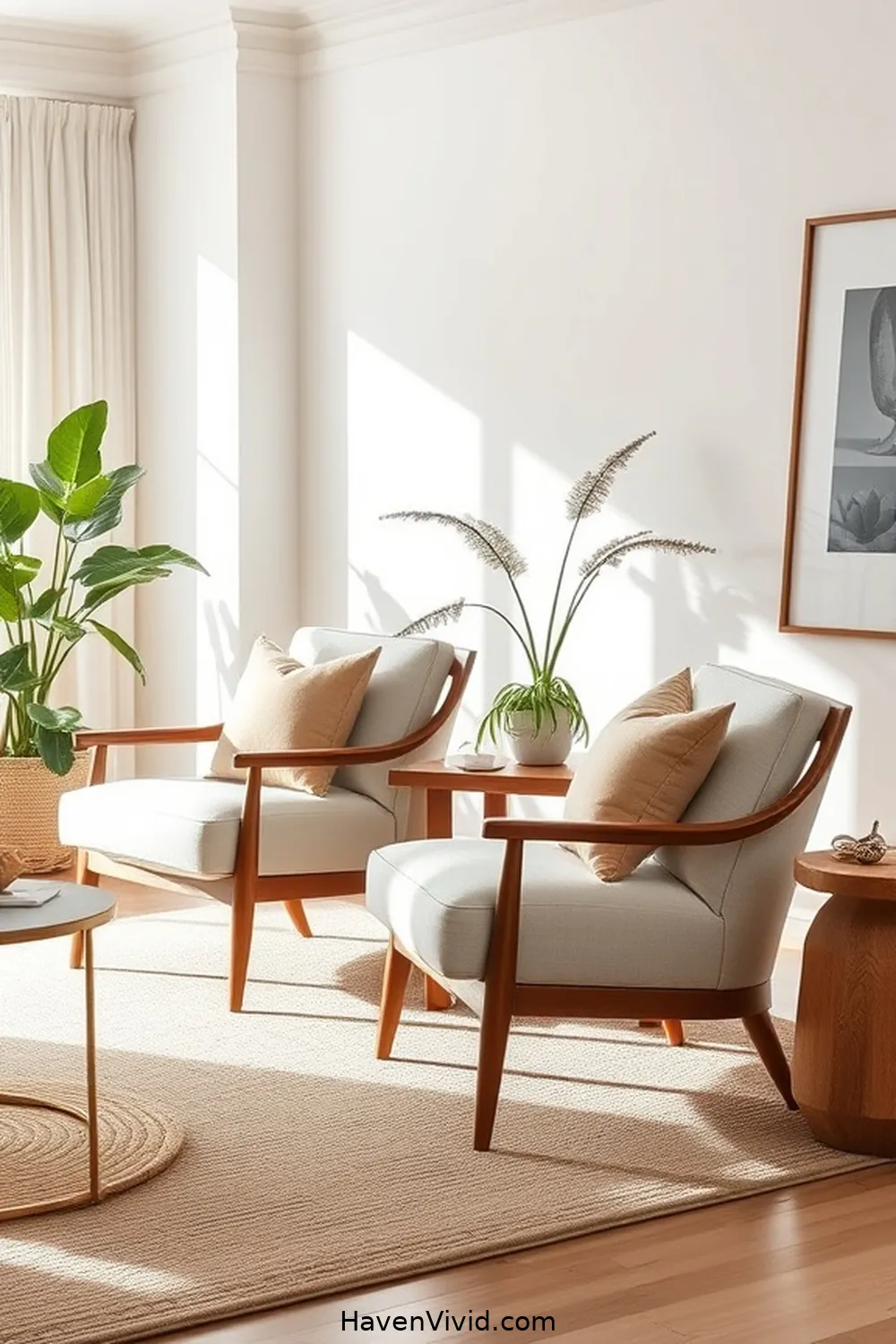 18 Ways to Embrace Minimalist Lifestyle in Your Living Room Using Organic Cotton 7 Add Organic Cotton Upholstered Chairs for Minimalist Seating for 18 Ways to Embrace Minimalist Lifestyle in Your Living Room Using Organic Cotton
