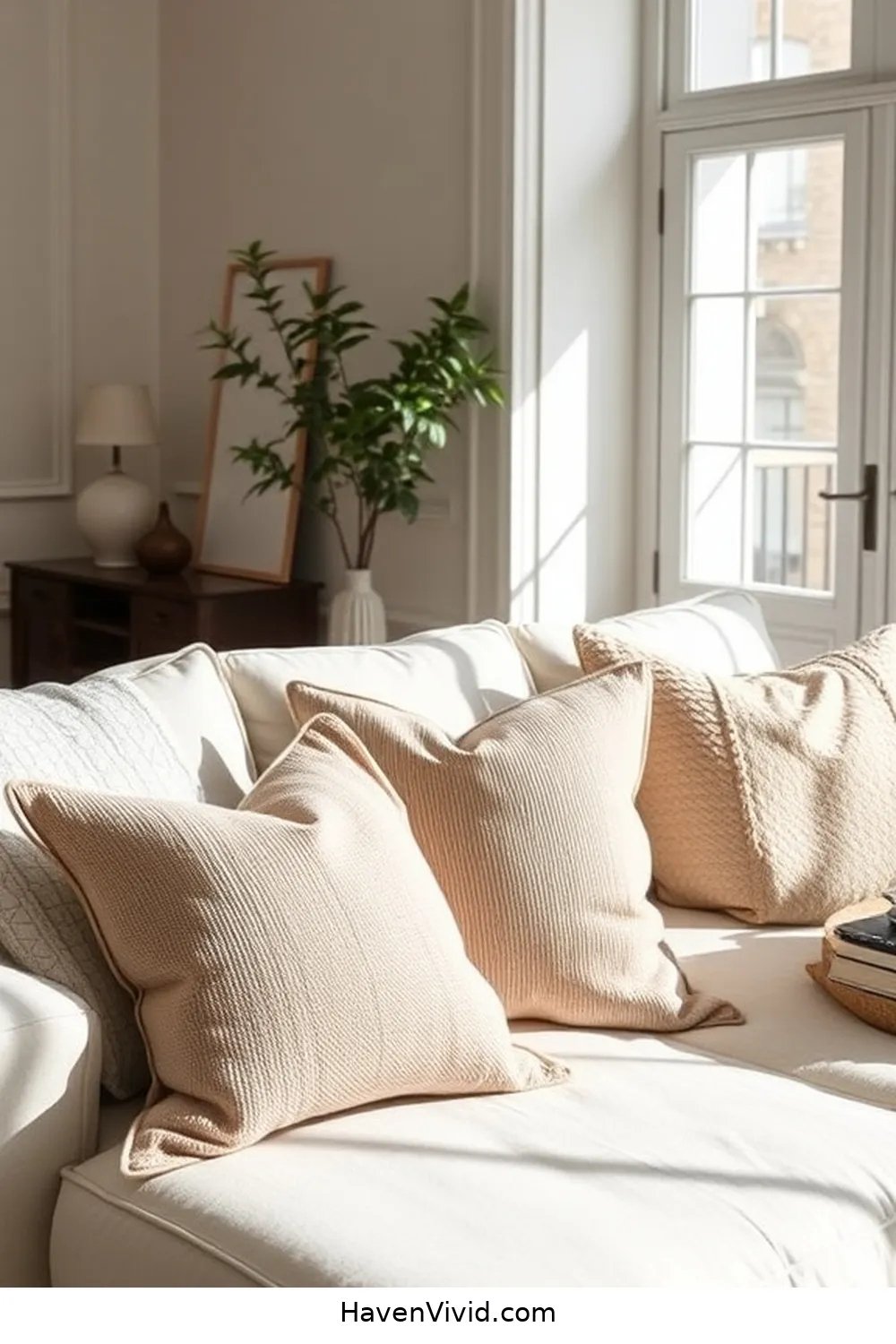 18 Ways to Embrace Minimalist Lifestyle in Your Living Room Using Organic Cotton 10 Invest in Organic Cotton Cushion Covers for Easy Updates for 18 Ways to Embrace Minimalist Lifestyle in Your Living Room Using Organic Cotton