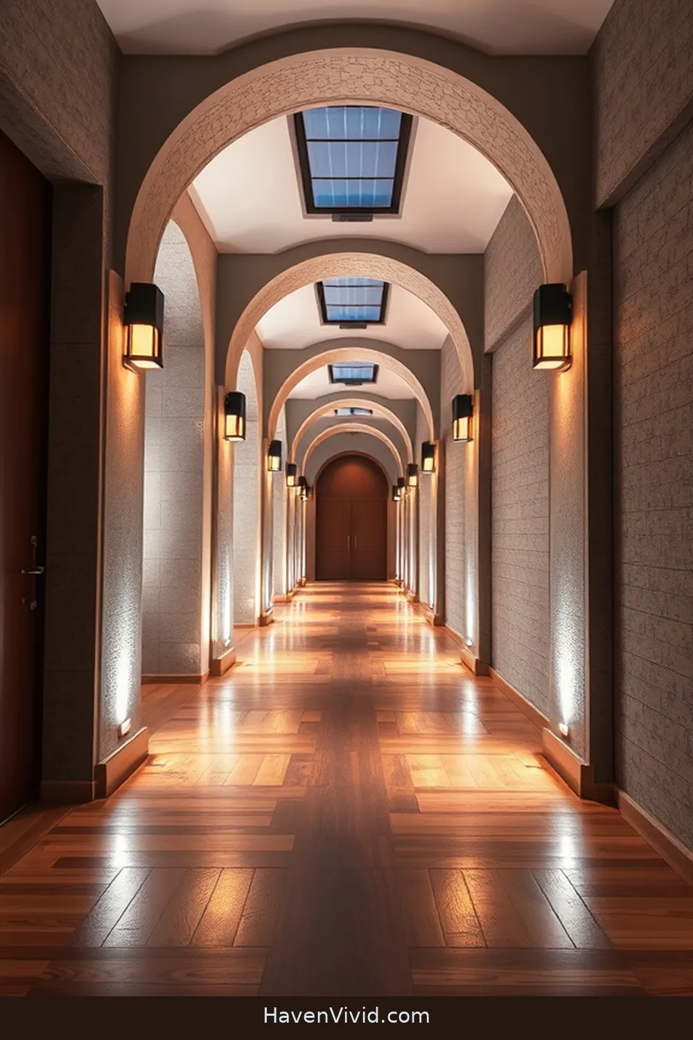 18 Ways to Embrace a Minimalist Lifestyle in Your Hallway Using Solar-Powered Lights 11 Highlight Architectural Features With Lighting for 18 Ways to Embrace a Minimalist Lifestyle in Your Hallway Using Solar-Powered Lights