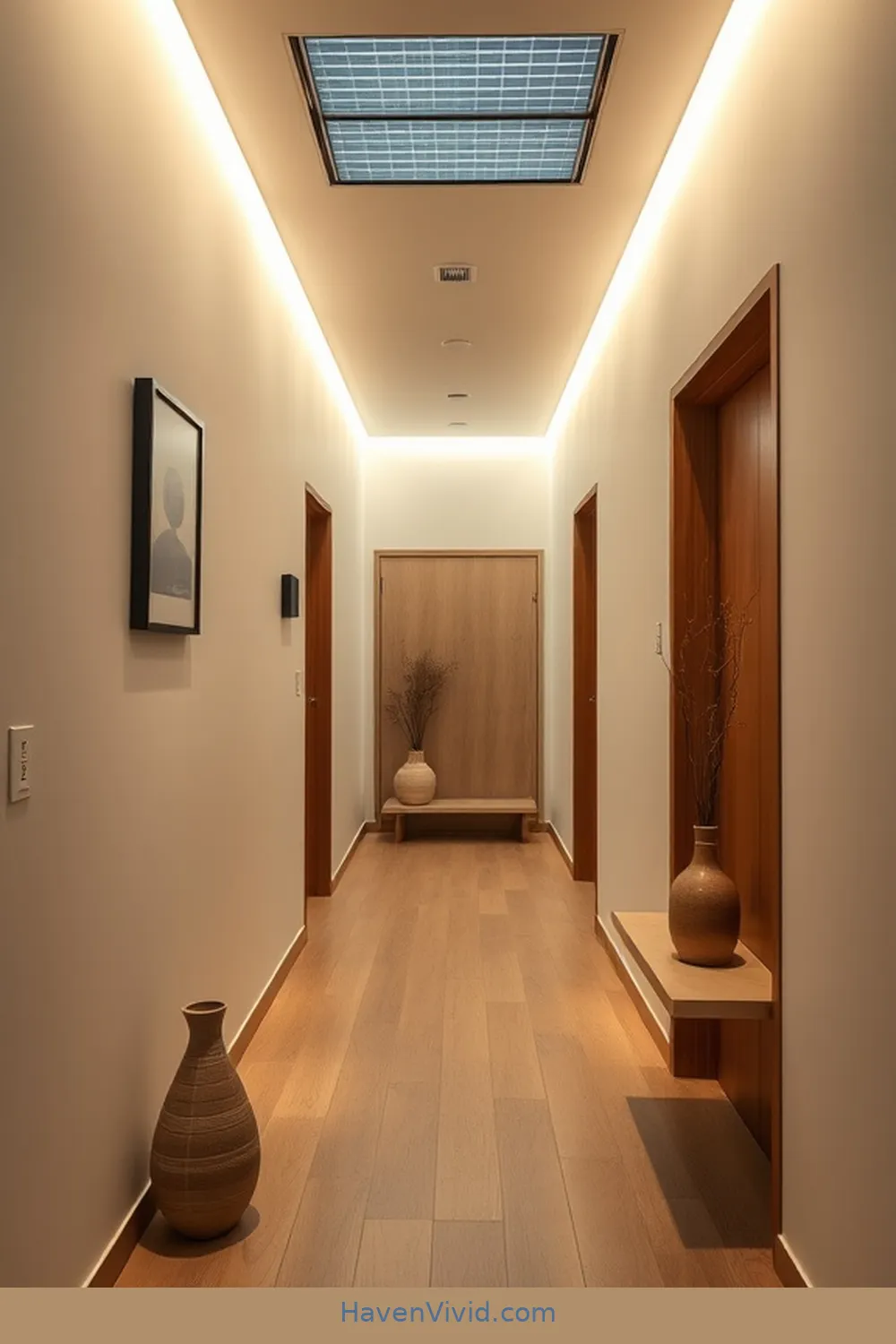 18 Ways to Embrace a Minimalist Lifestyle in Your Hallway Using Solar-Powered Lights 3 Opt for Warm White Lighting for 18 Ways to Embrace a Minimalist Lifestyle in Your Hallway Using Solar-Powered Lights
