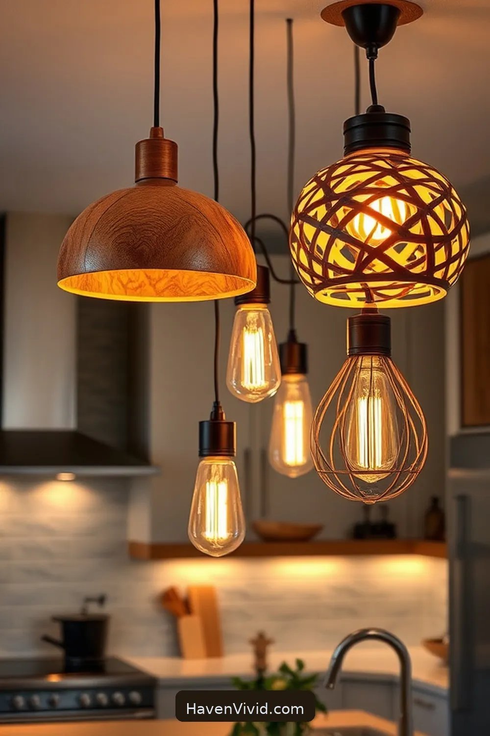 18 Ways to Use Recycled Wood for an Eco-Friendly Kitchen 13 Creative Recycled Wood Lighting Fixtures for 18 Ways to Use Recycled Wood for an Eco-Friendly Kitchen