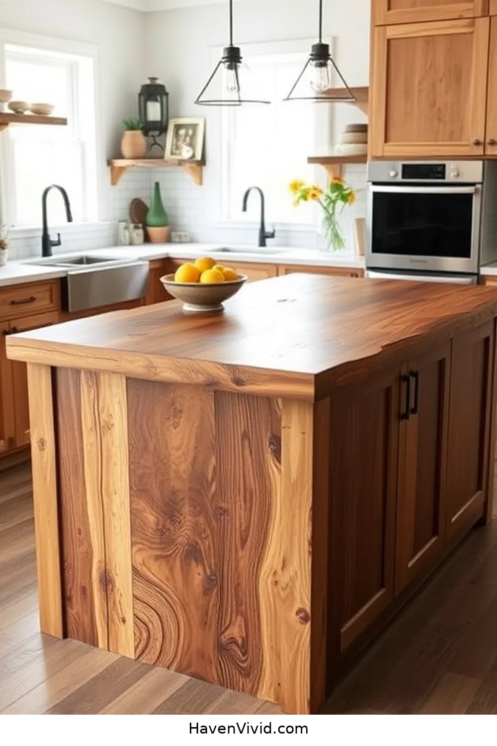 18 Ways to Use Recycled Wood for an Eco-Friendly Kitchen 5 Reclaimed Wood Kitchen Islands for 18 Ways to Use Recycled Wood for an Eco-Friendly Kitchen