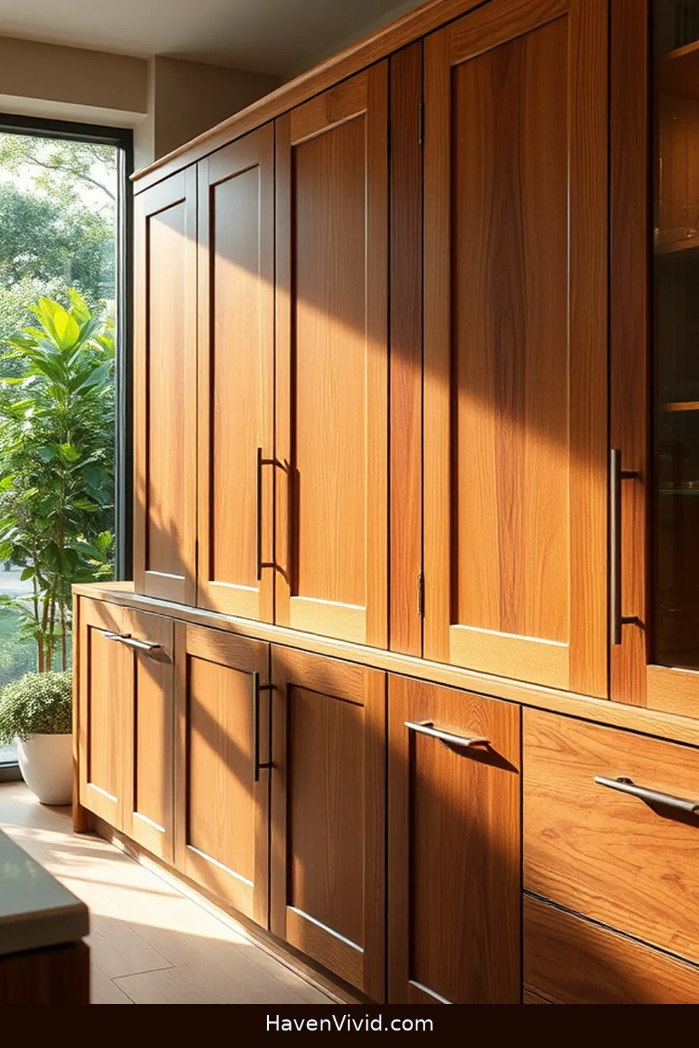 18 Ways to Use Recycled Wood for an Eco-Friendly Kitchen 2 Recycled Wood Cabinets for 18 Ways to Use Recycled Wood for an Eco-Friendly Kitchen