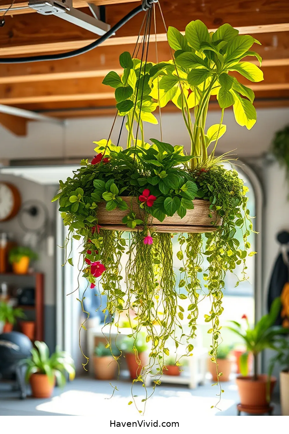 19 Creative Ways for Coastal Living in Your Garage Using Recycled Wood 11 Design a Hanging Garden for 19 Creative Ways for Coastal Living in Your Garage Using Recycled Wood