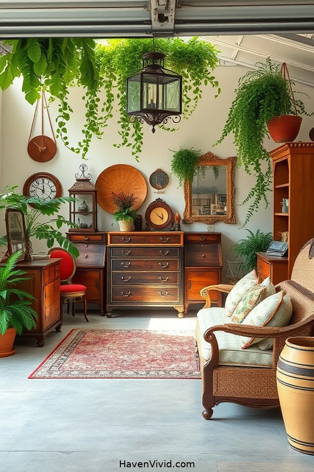 19 Creative Ways for Eco-Friendly Garage Living Using Reclaimed Materials 10 Antique Furniture Storage for 19 Creative Ways for Eco-Friendly Garage Living Using Reclaimed Materials