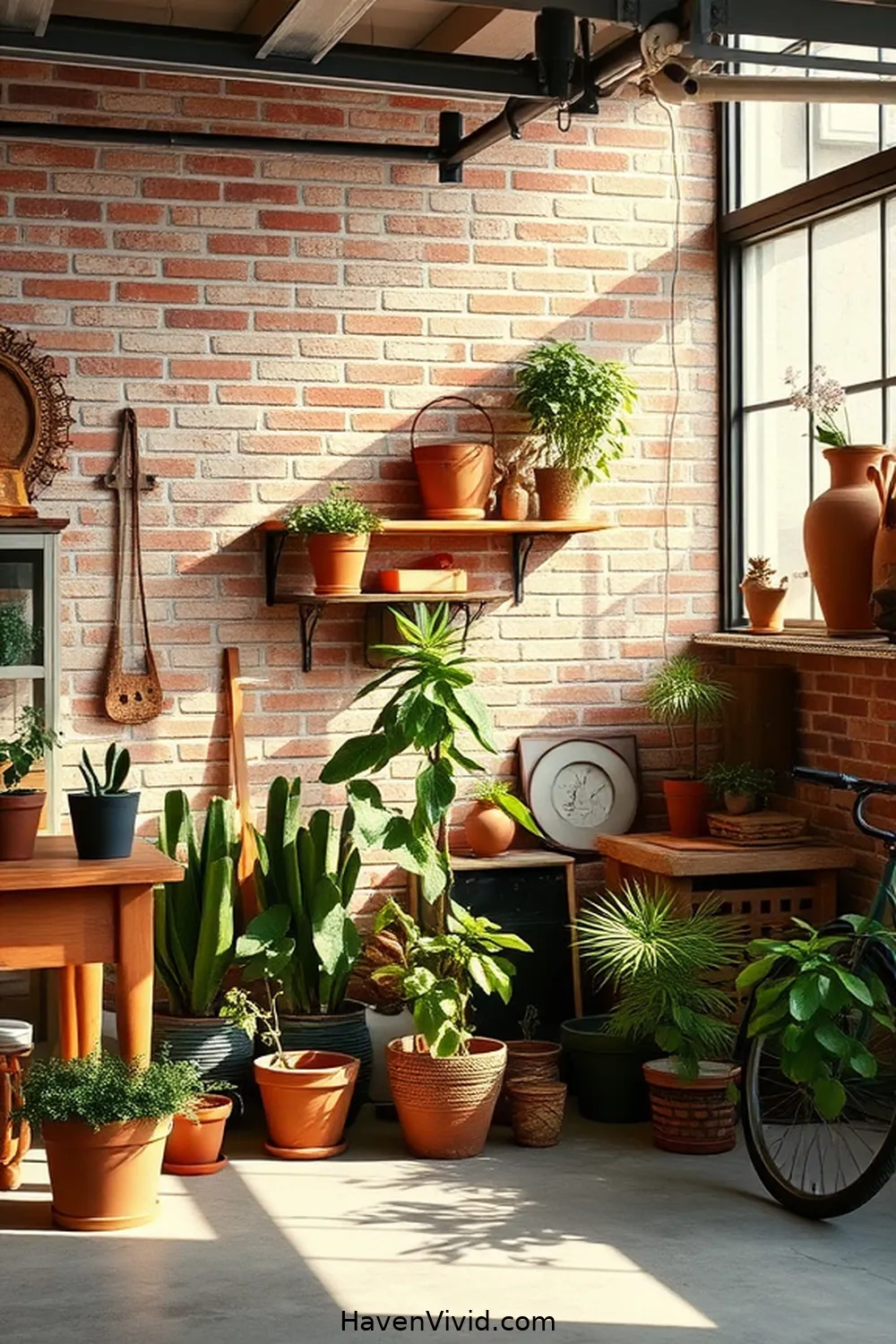 19 Creative Ways for Eco-Friendly Garage Living Using Reclaimed Materials 12 Reclaimed Brick Accent Walls for 19 Creative Ways for Eco-Friendly Garage Living Using Reclaimed Materials