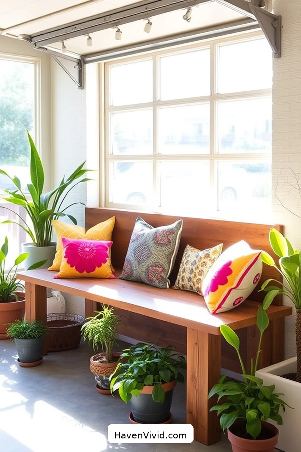 19 Creative Ways for Eco-Friendly Garage Living Using Reclaimed Materials 18 Reclaimed Wood Bench Seating for 19 Creative Ways for Eco-Friendly Garage Living Using Reclaimed Materials