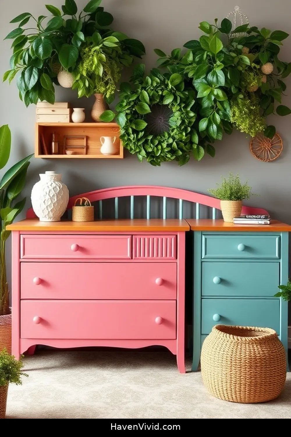 19 Creative Ways for Using Reclaimed Materials in Your Urban Living Nursery 10 Refinished Furniture With Paint From Leftovers for 19 Creative Ways for Using Reclaimed Materials in Your Urban Living Nursery