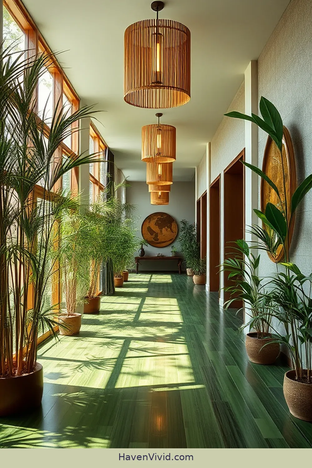 19 Creative Ways of Using Bamboo in Artistic Hallway Spaces 12 Bamboo Flooring: Sustainable and Attractive for 19 Creative Ways of Using Bamboo in Artistic Hallway Spaces
