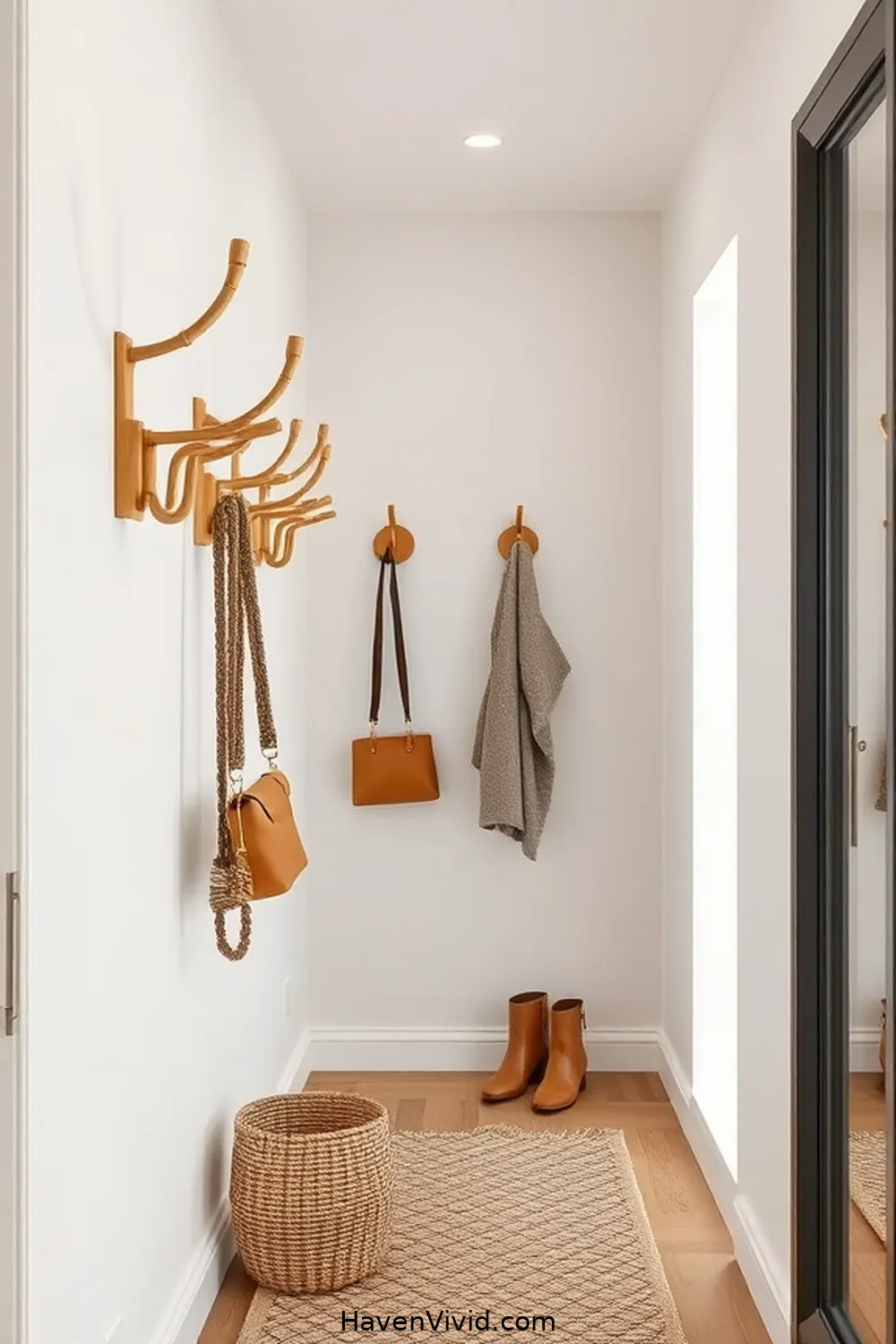 19 Creative Ways of Using Bamboo in Artistic Hallway Spaces 11 Bamboo Hooks: Stylish Hanging Solutions for 19 Creative Ways of Using Bamboo in Artistic Hallway Spaces
