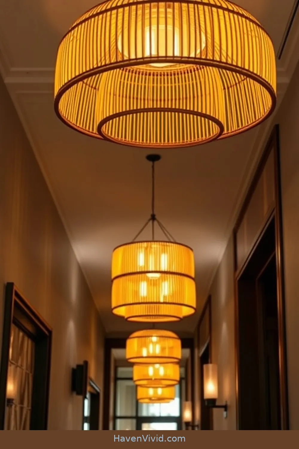 19 Creative Ways of Using Bamboo in Artistic Hallway Spaces 4 Bamboo Lighting Fixtures: Illuminate With Style for 19 Creative Ways of Using Bamboo in Artistic Hallway Spaces