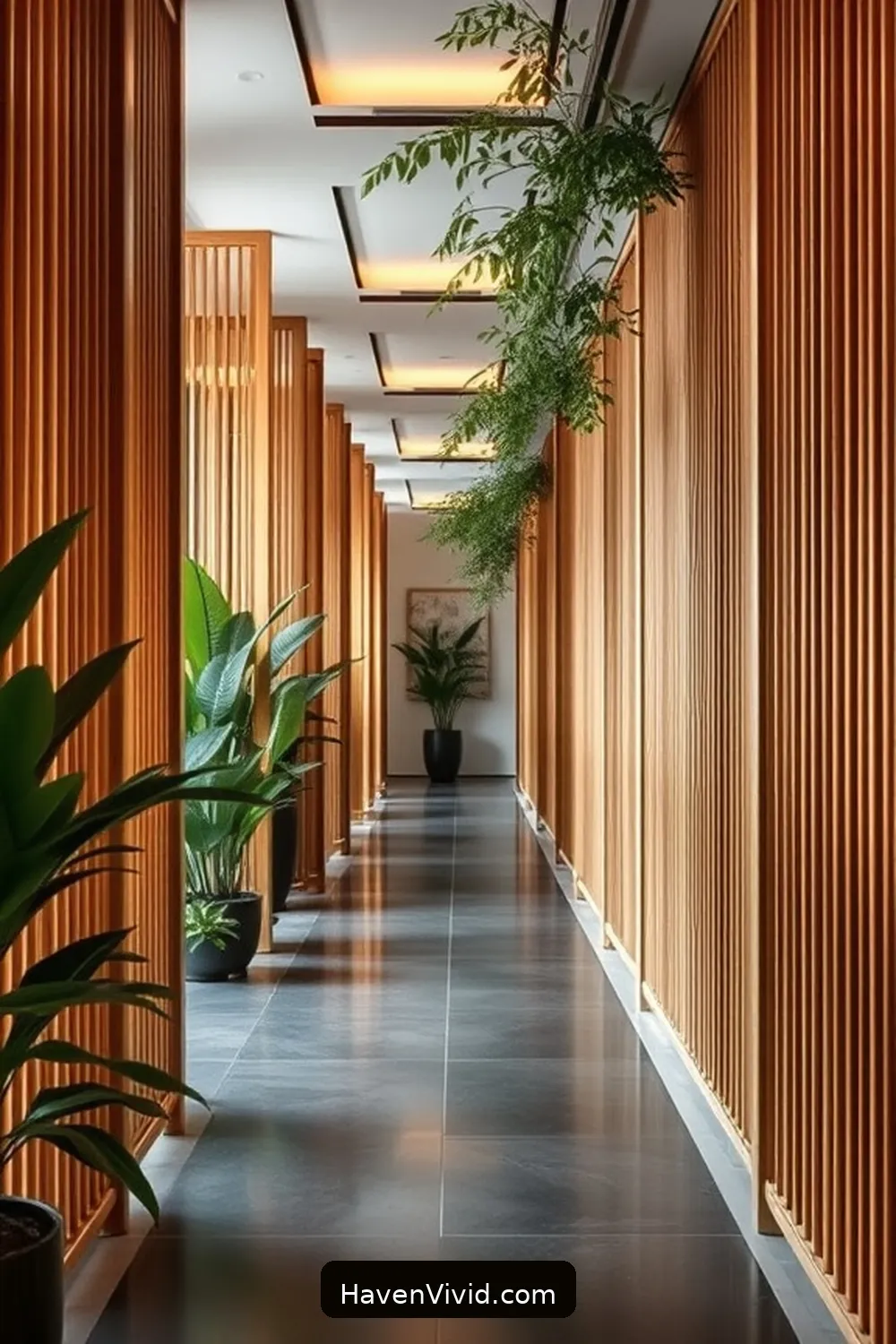 19 Creative Ways of Using Bamboo in Artistic Hallway Spaces 13 Bamboo Partition: Create Distinct Spaces for 19 Creative Ways of Using Bamboo in Artistic Hallway Spaces