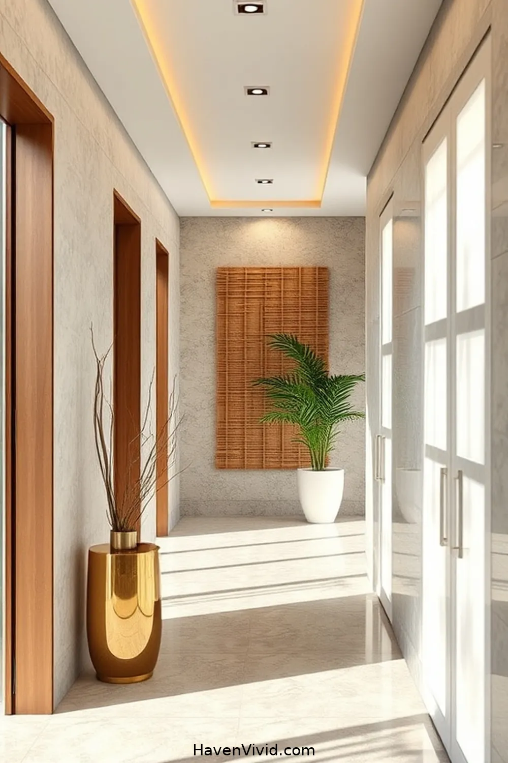 19 Creative Ways of Using Bamboo in Artistic Hallway Spaces 2 Bamboo Wall Art: A Natural Focal Point for 19 Creative Ways of Using Bamboo in Artistic Hallway Spaces