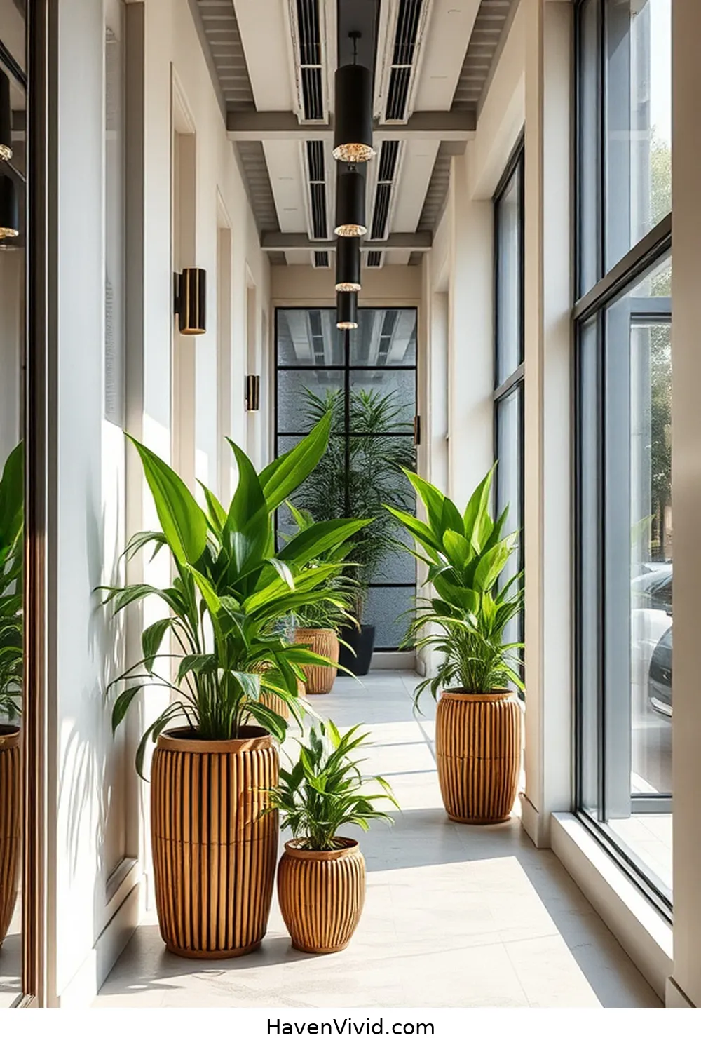 19 Creative Ways of Using Bamboo in Your Urban Living Hallway 9 Bamboo Planters for a Touch of Nature for 19 Creative Ways of Using Bamboo in Your Urban Living Hallway