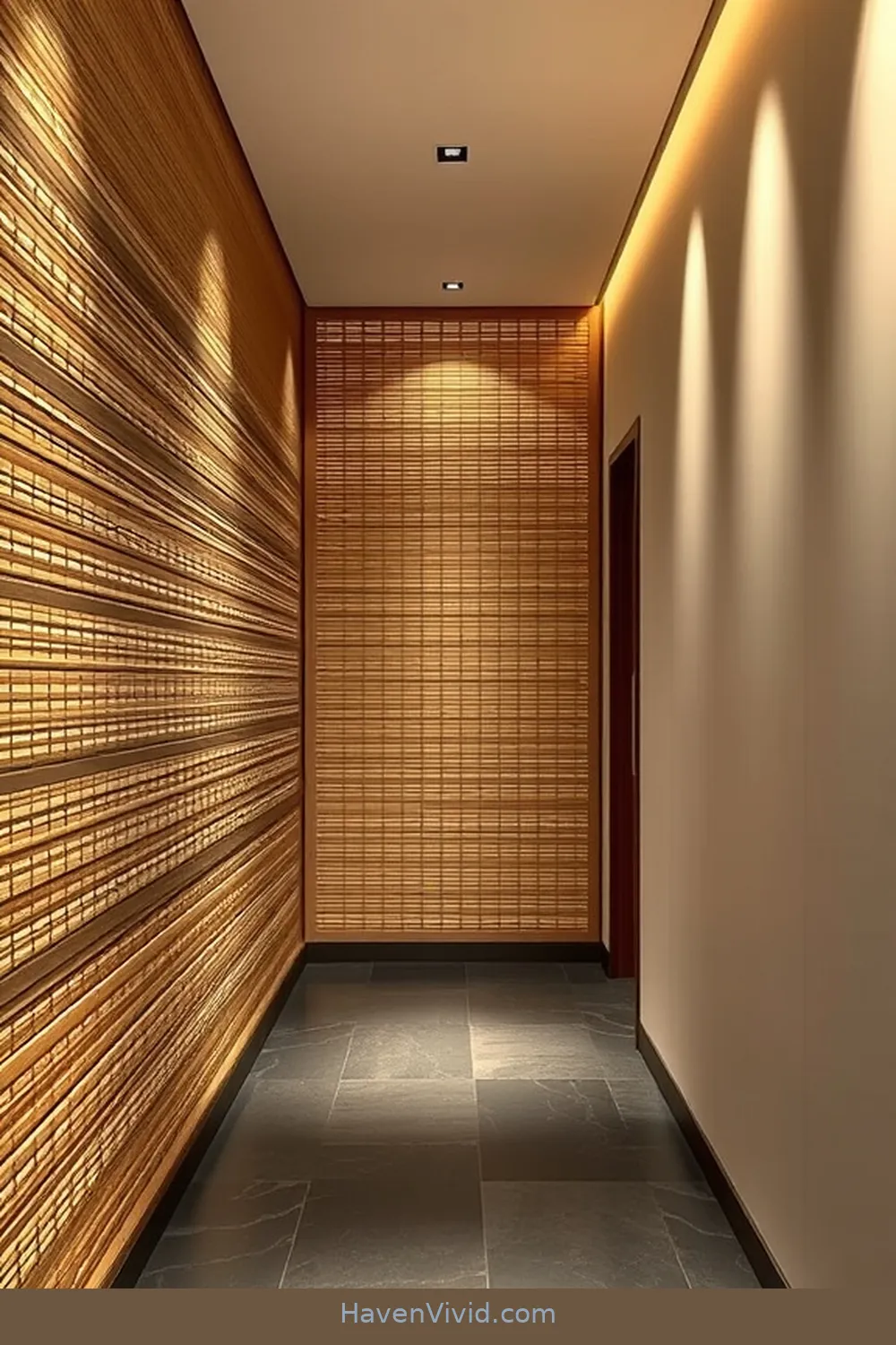 19 Creative Ways of Using Bamboo in Your Urban Living Hallway 2 Bamboo Wall Panels for a Natural Look for 19 Creative Ways of Using Bamboo in Your Urban Living Hallway