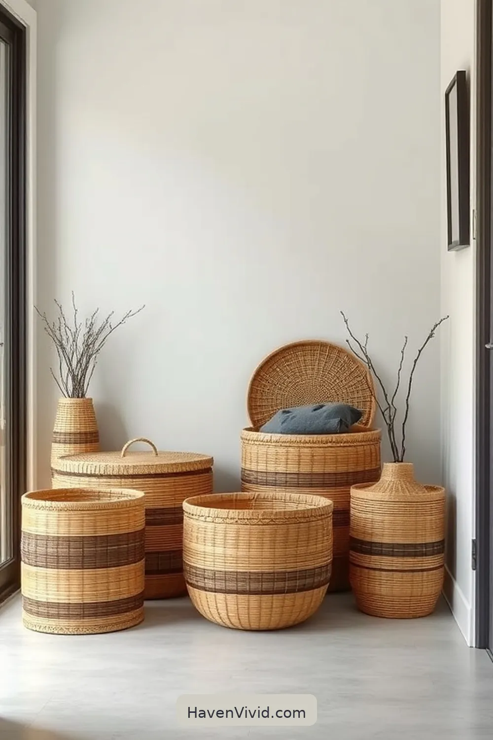 19 Creative Ways of Using Bamboo in Your Urban Living Hallway 10 Innovative Bamboo Storage Baskets for 19 Creative Ways of Using Bamboo in Your Urban Living Hallway