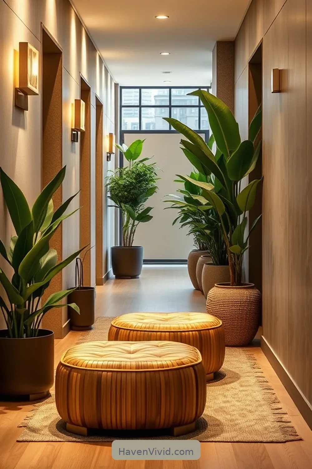 19 Creative Ways of Using Bamboo in Your Urban Living Hallway 14 Multi-functional Bamboo Ottomans for 19 Creative Ways of Using Bamboo in Your Urban Living Hallway