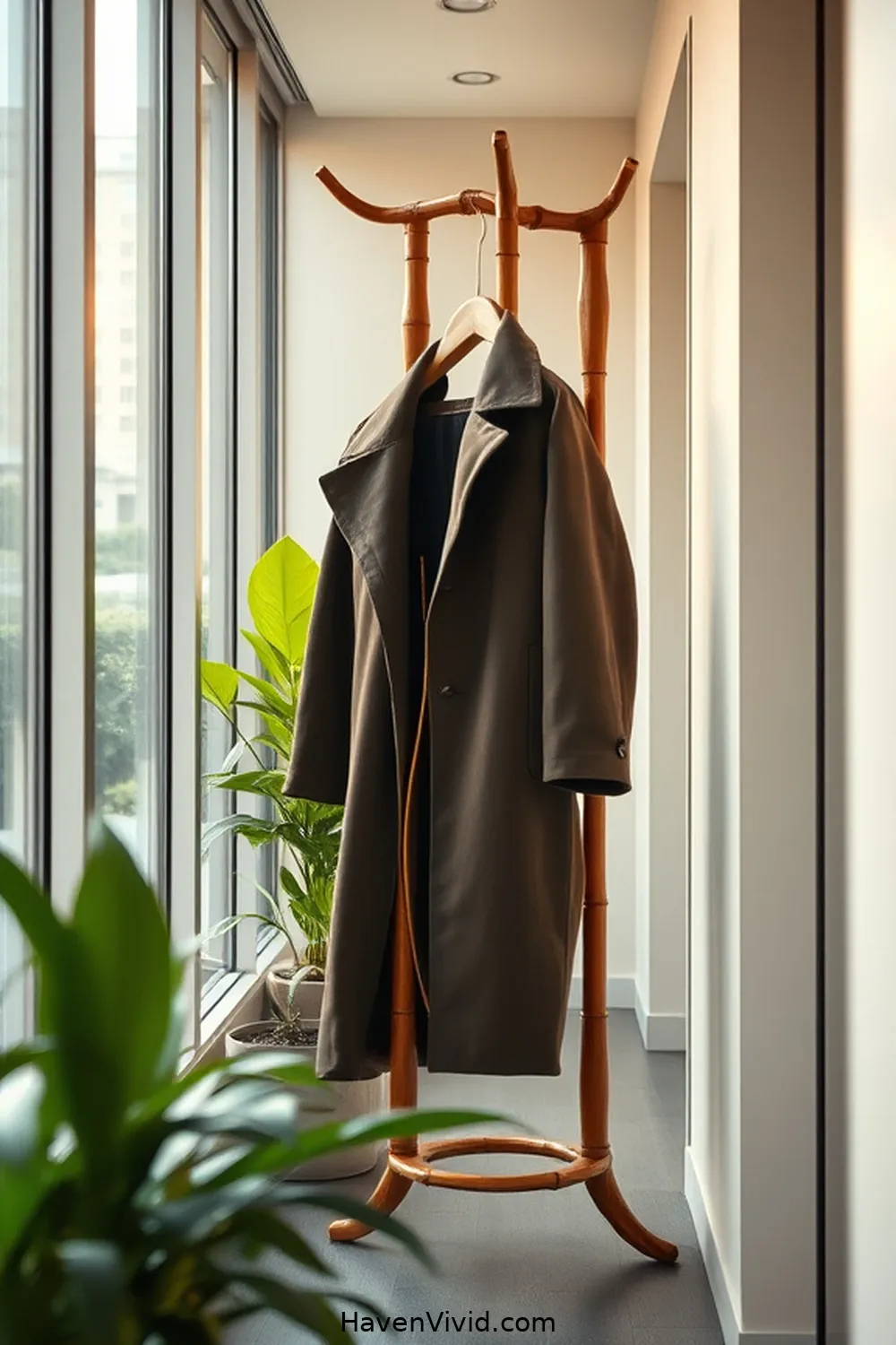 19 Creative Ways of Using Bamboo in Your Urban Living Hallway 16 Unique Bamboo Coat Stands for 19 Creative Ways of Using Bamboo in Your Urban Living Hallway