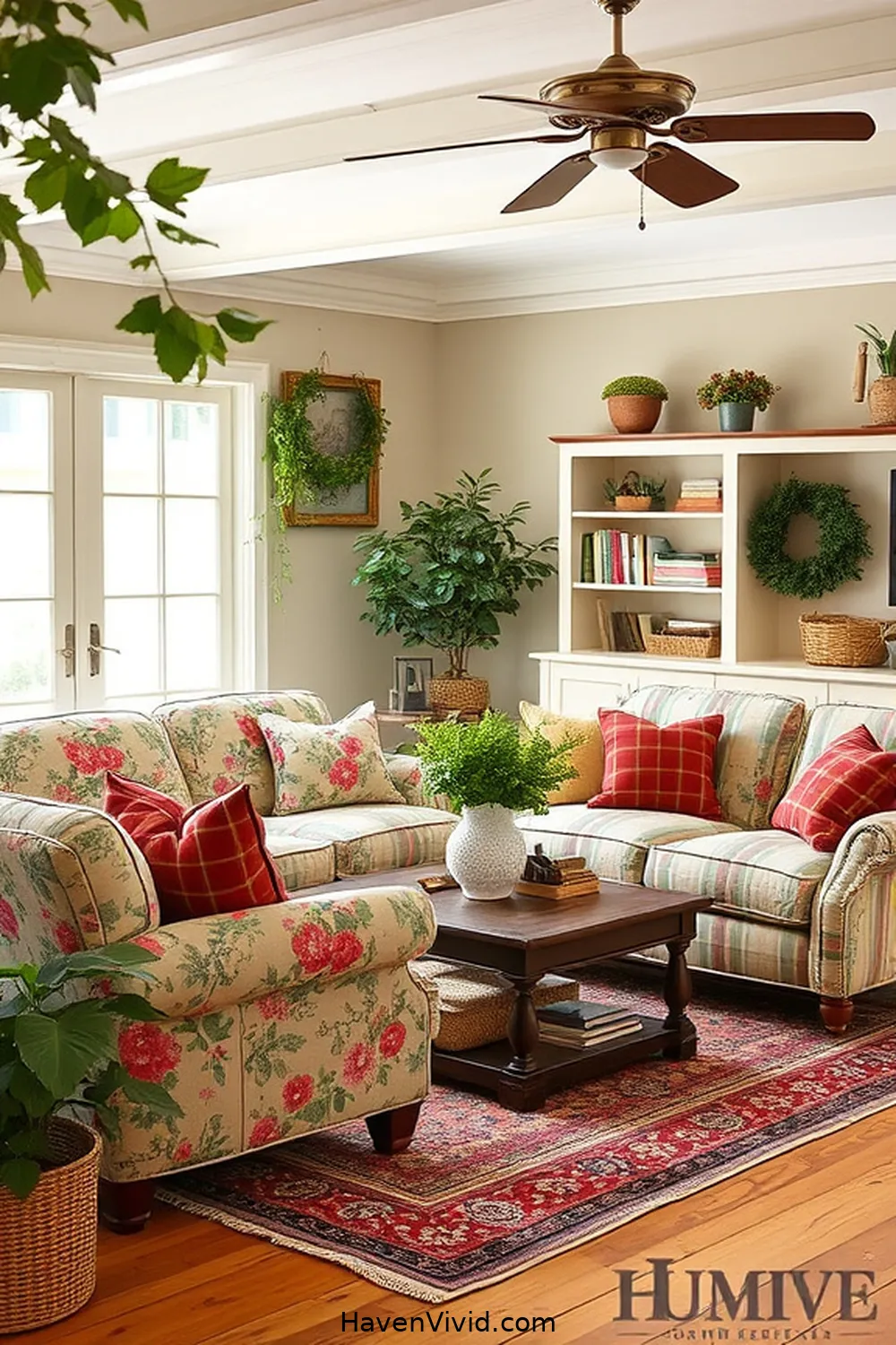 Reupholster Your Furniture for 19 Creative Ways to Achieve Farmhouse Living Room Style Using Upcycled Fabric