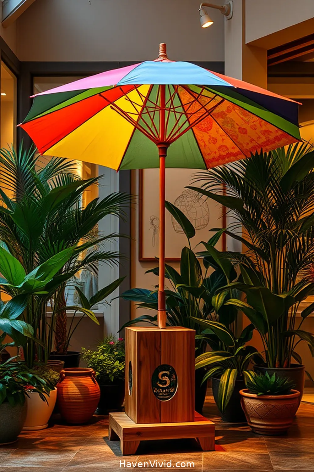 19 Creative Ways to Create a Family-Friendly Living Entryway Using Recycled Wood 11 Wooden Umbrella Stand for 19 Creative Ways to Create a Family-Friendly Living Entryway Using Recycled Wood