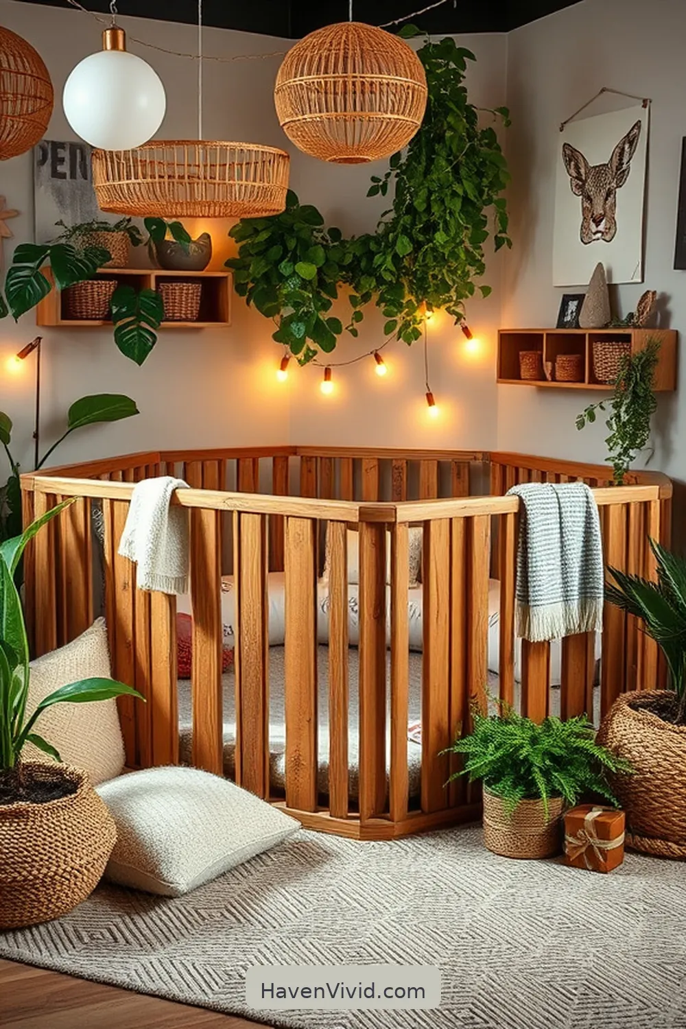 19 Inspiring Urban Living Nursery Ideas Using Recycled Wood 20 Creative Wood Playpen for 19 Inspiring Urban Living Nursery Ideas Using Recycled Wood