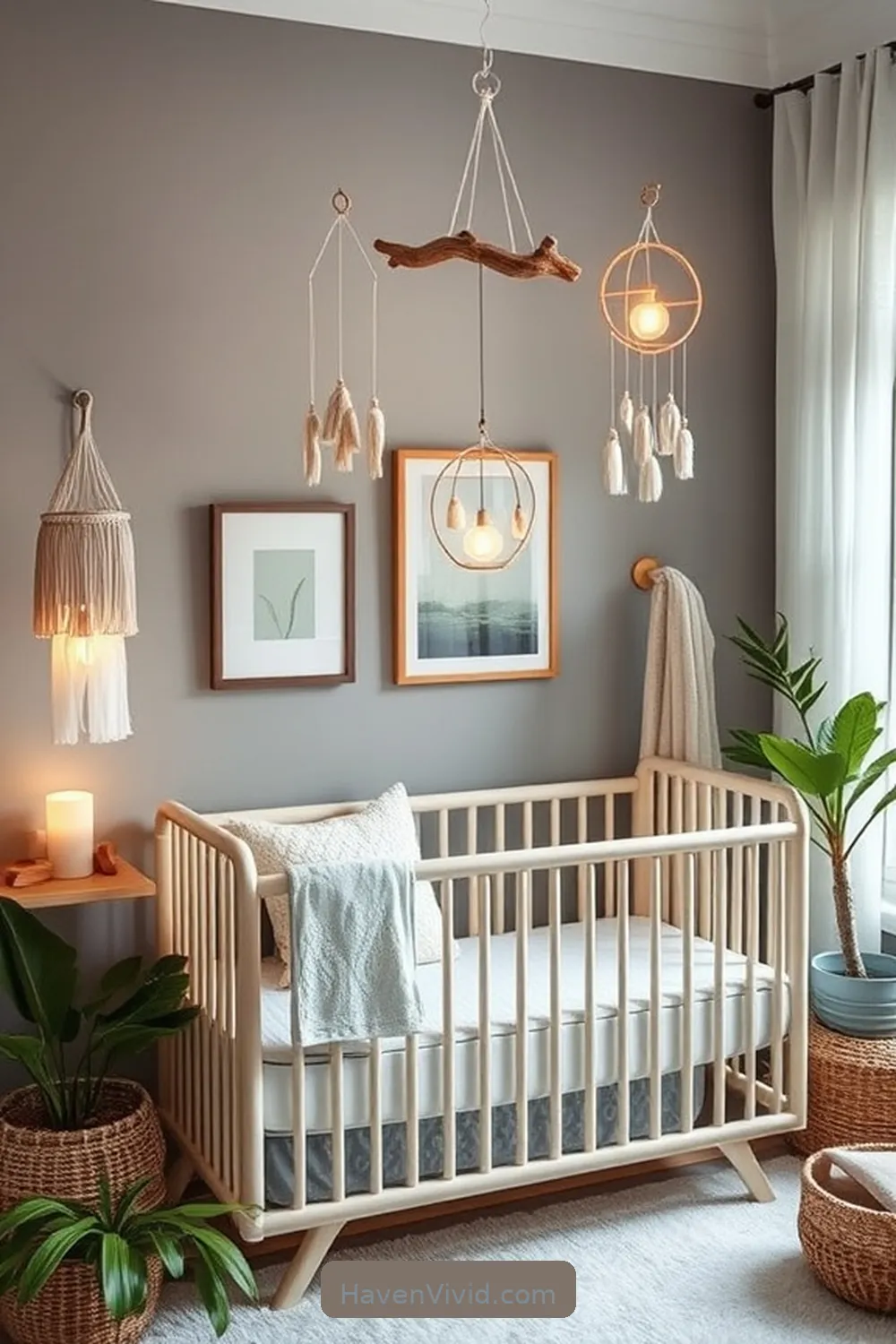 19 Inspiring Urban Living Nursery Ideas Using Recycled Wood 9 Driftwood Nursery Decor for 19 Inspiring Urban Living Nursery Ideas Using Recycled Wood