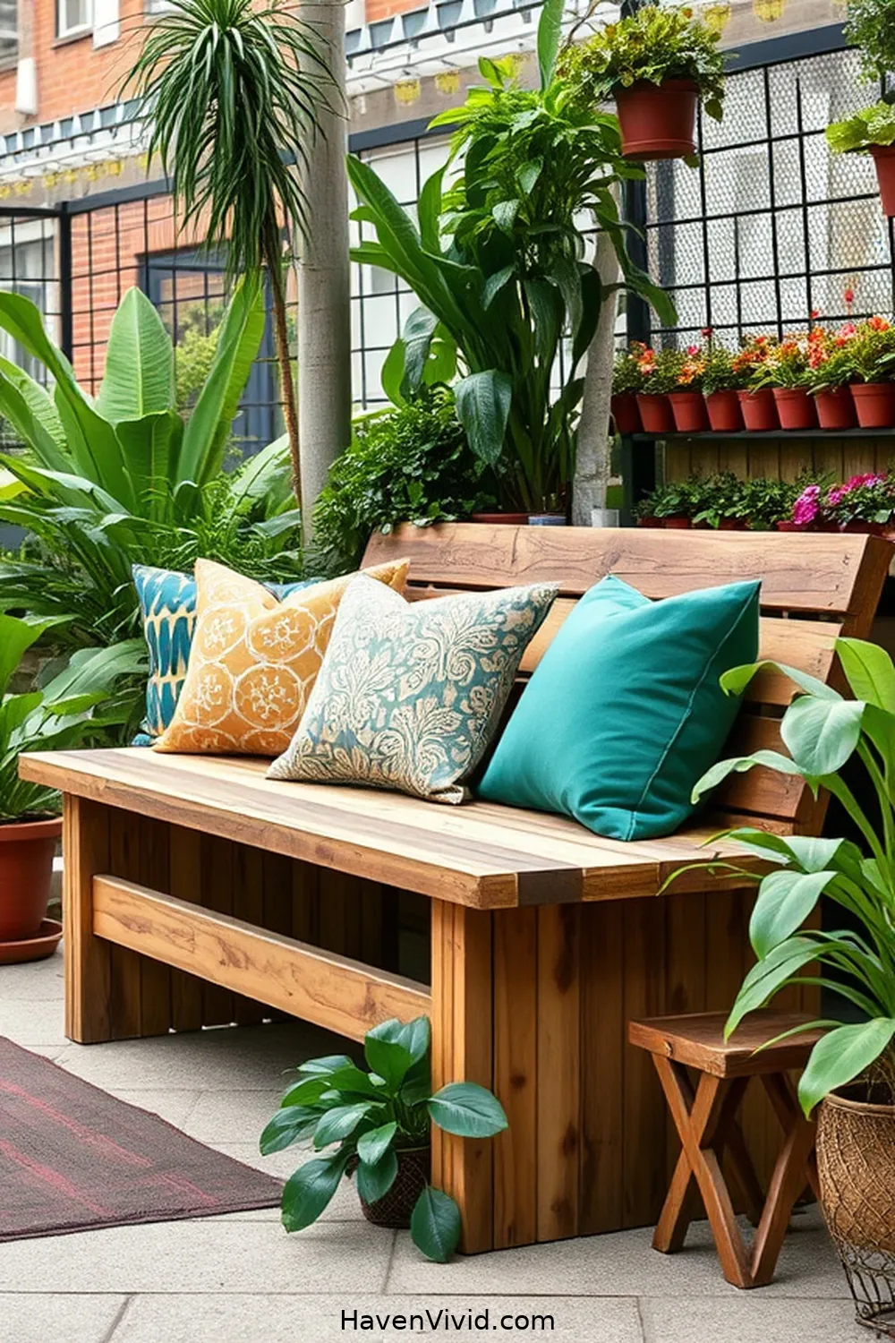 19 Inspiring Urban Living Nursery Ideas Using Recycled Wood 14 Wooden Bench or Seating Area for 19 Inspiring Urban Living Nursery Ideas Using Recycled Wood