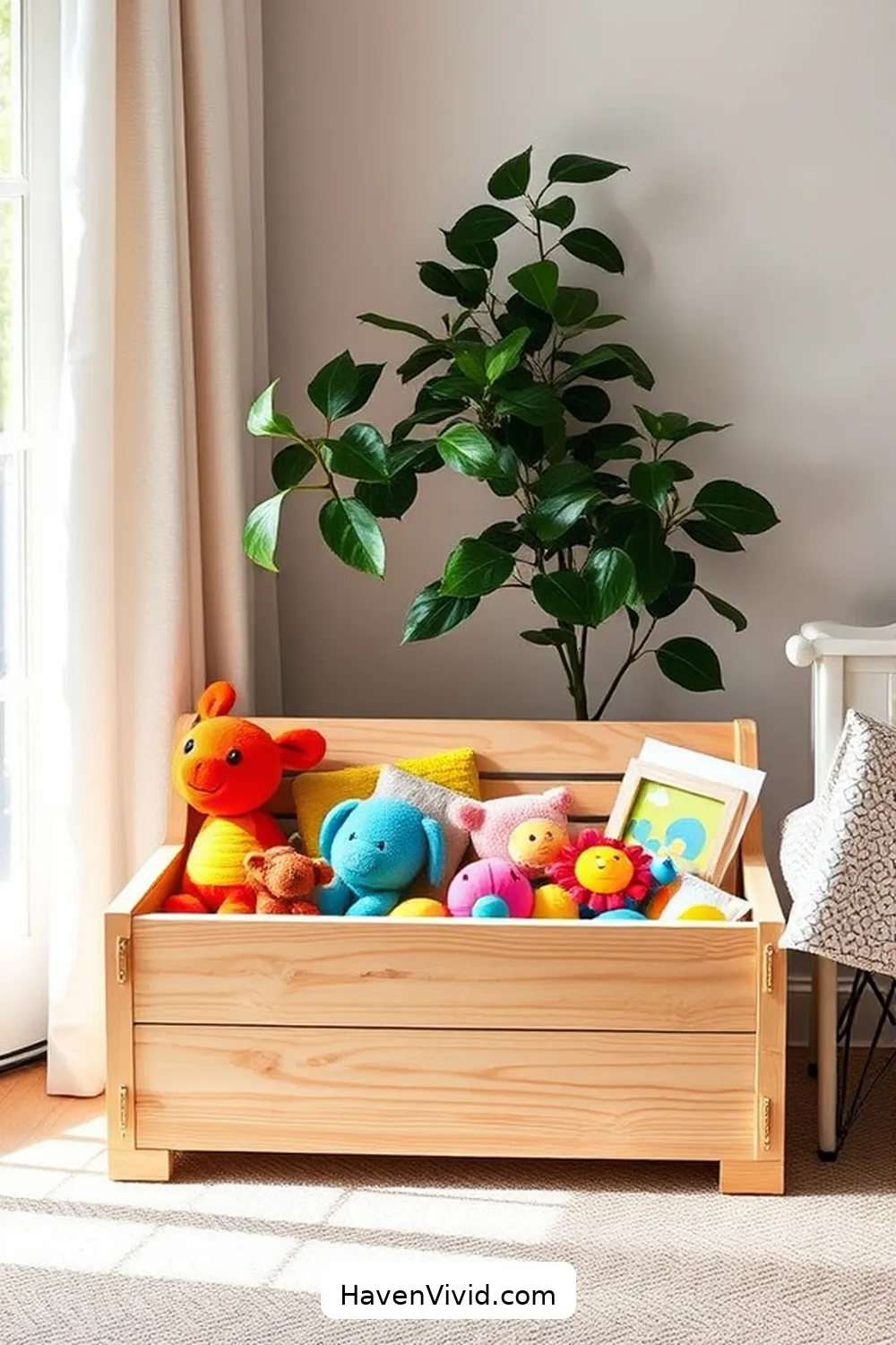19 Inspiring Urban Living Nursery Ideas Using Recycled Wood 5 Wooden Toy Storage Boxes for 19 Inspiring Urban Living Nursery Ideas Using Recycled Wood