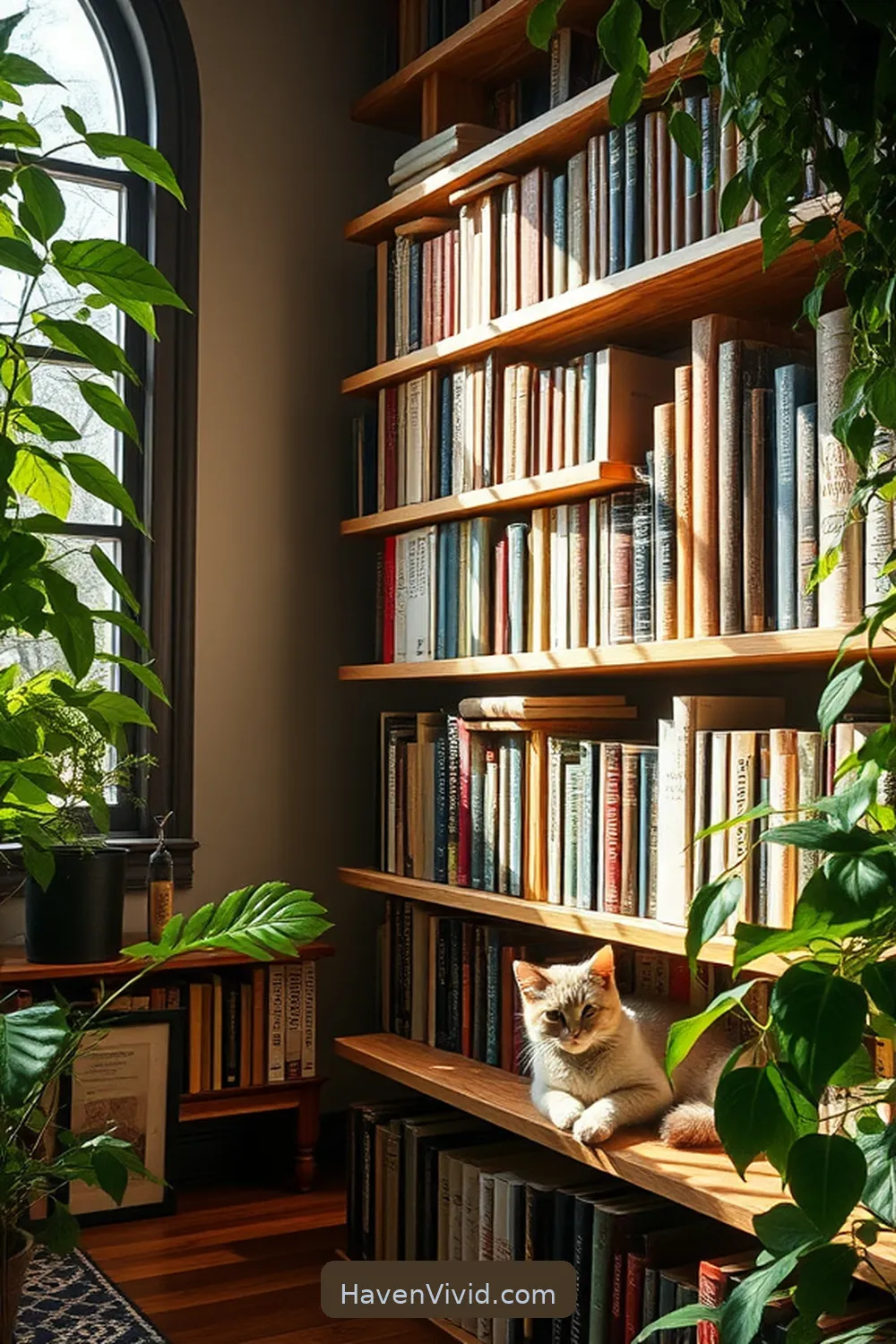 19 Inspiring Ways for Farmhouse Living in Your Library Using Reclaimed Materials 2 Reclaimed Wood Shelves for 19 Inspiring Ways for Farmhouse Living in Your Library Using Reclaimed Materials