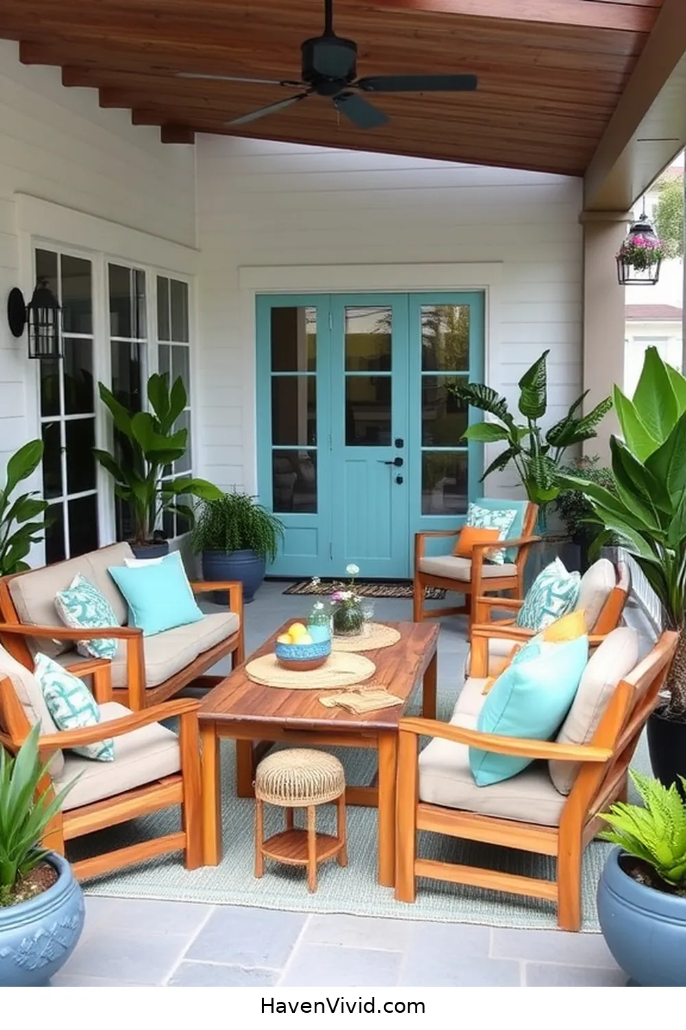 19 Tips for Creating a Coastal Living Outdoor Patio Using Recycled Wood 5 Incorporate Coastal Colors for 19 Tips for Creating a Coastal Living Outdoor Patio Using Recycled Wood