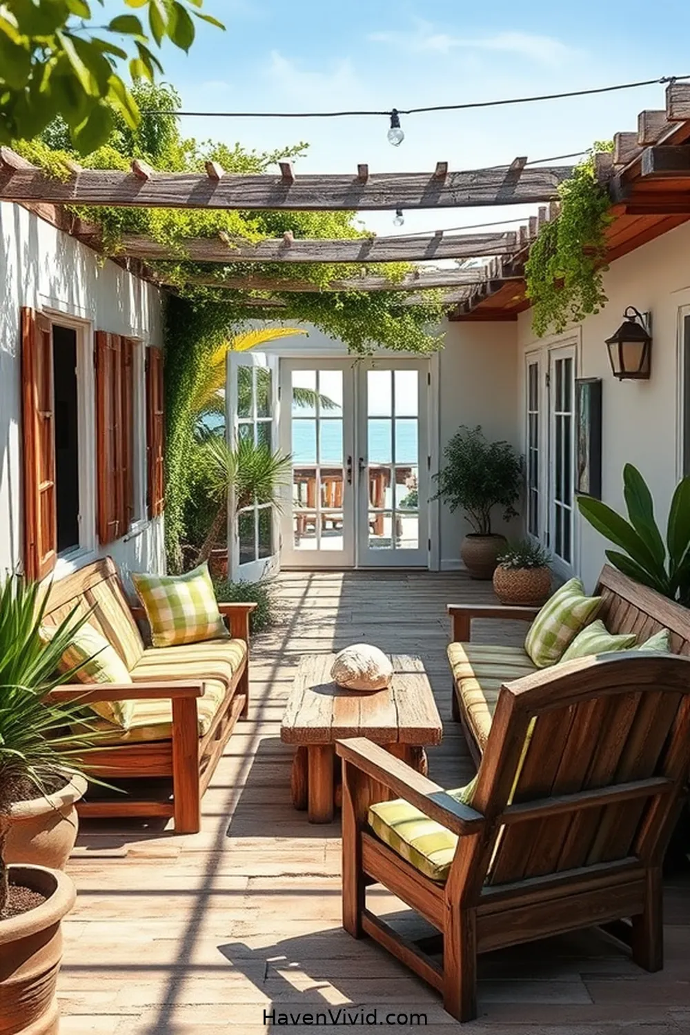 19 Tips for Creating a Coastal Living Outdoor Patio Using Recycled Wood 20 Maintain Your Recycled Wood Elements for 19 Tips for Creating a Coastal Living Outdoor Patio Using Recycled Wood