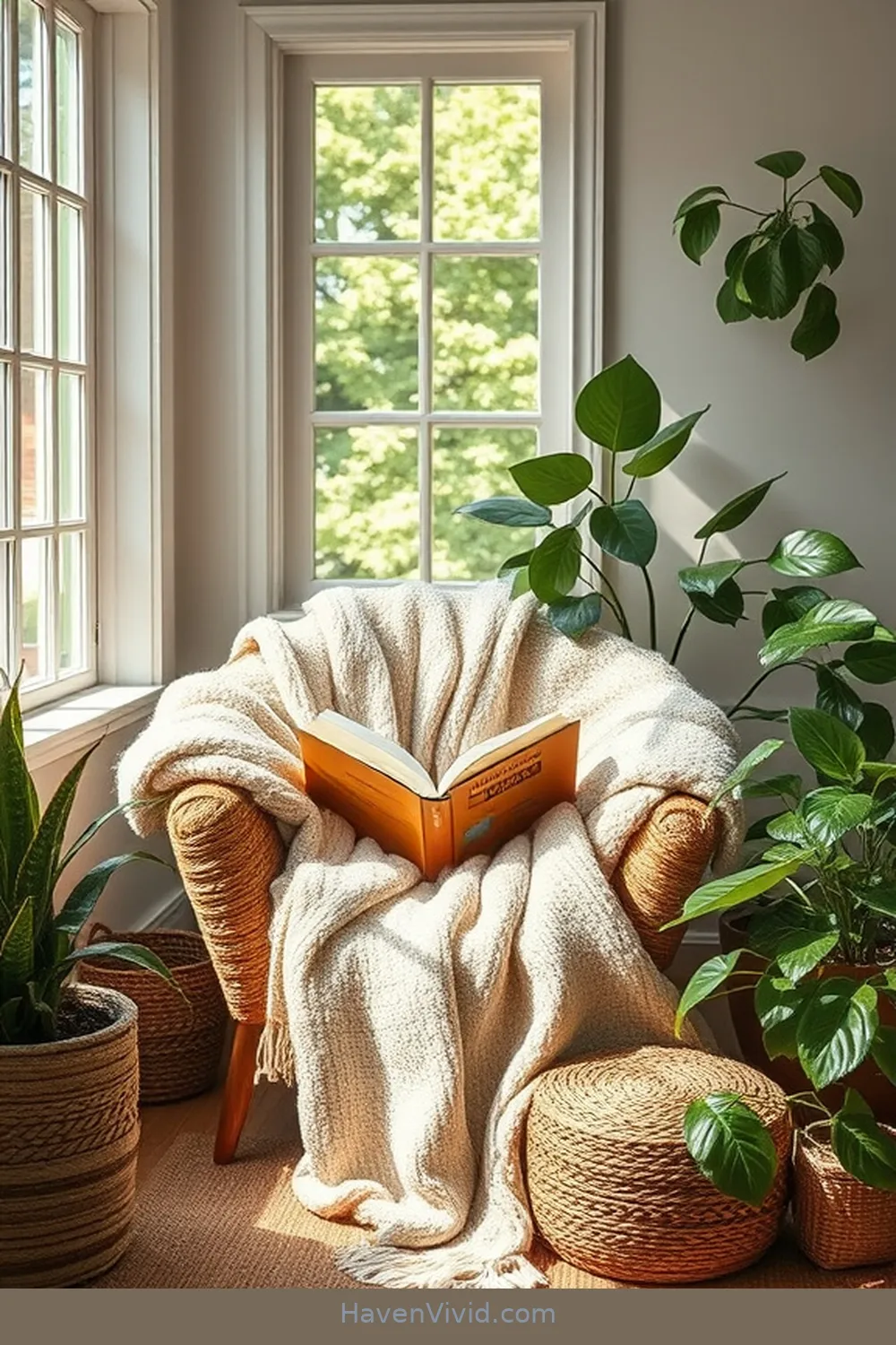 19 Tips for Creating a Family Friendly Home Office Using Natural Fibers 19 Provide a Cozy Reading Nook With Natural Textiles for 19 Tips for Creating a Family Friendly Home Office Using Natural Fibers