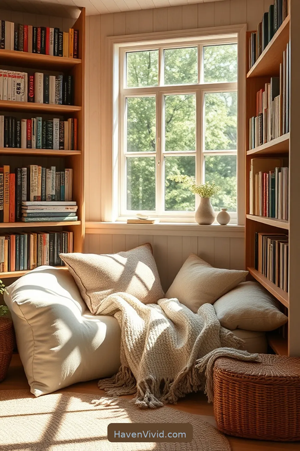 19 Tips for Creating a Family-Friendly Nursery Using Natural Fibers 15 Create a Cozy Reading Nook With Natural Materials for 19 Tips for Creating a Family-Friendly Nursery Using Natural Fibers