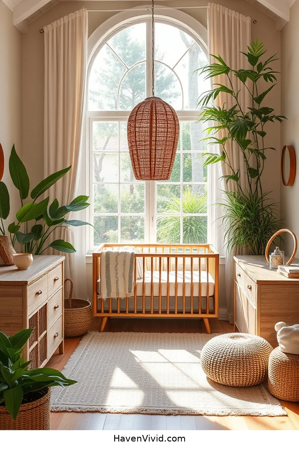 19 Tips for Creating a Family-Friendly Nursery Using Natural Fibers 5 Use Bamboo for Furniture and Accessories for 19 Tips for Creating a Family-Friendly Nursery Using Natural Fibers