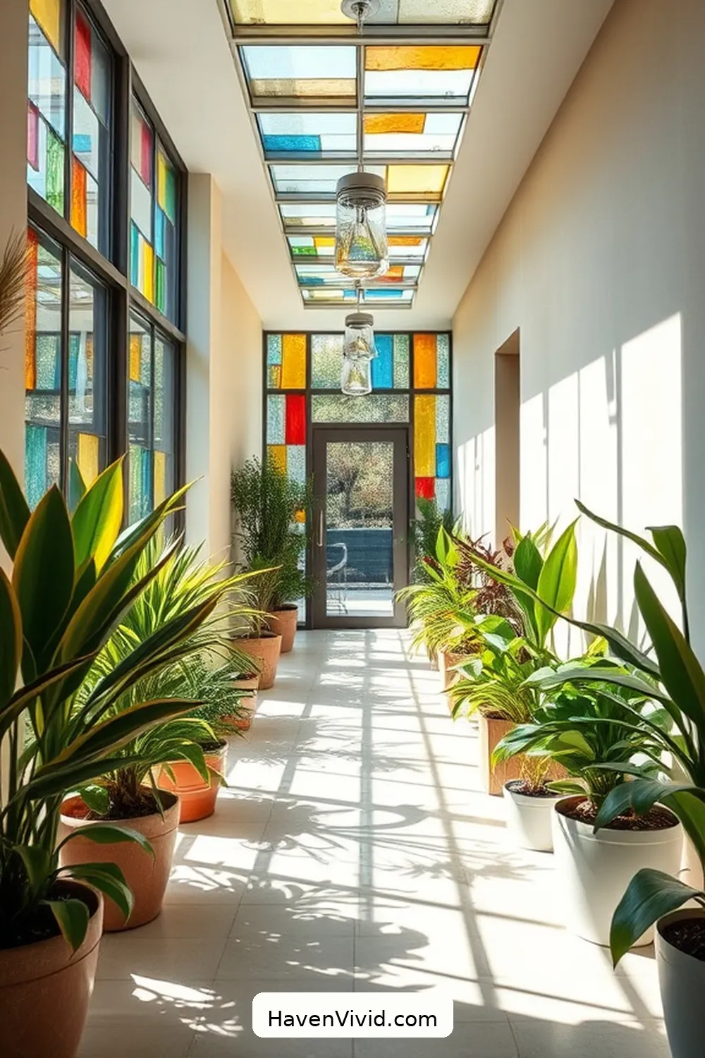 19 Tips for a Family-Friendly Hallway Using Reclaimed Materials 13 Use Recycled Glass for Decorative Accents for 19 Tips for a Family-Friendly Hallway Using Reclaimed Materials