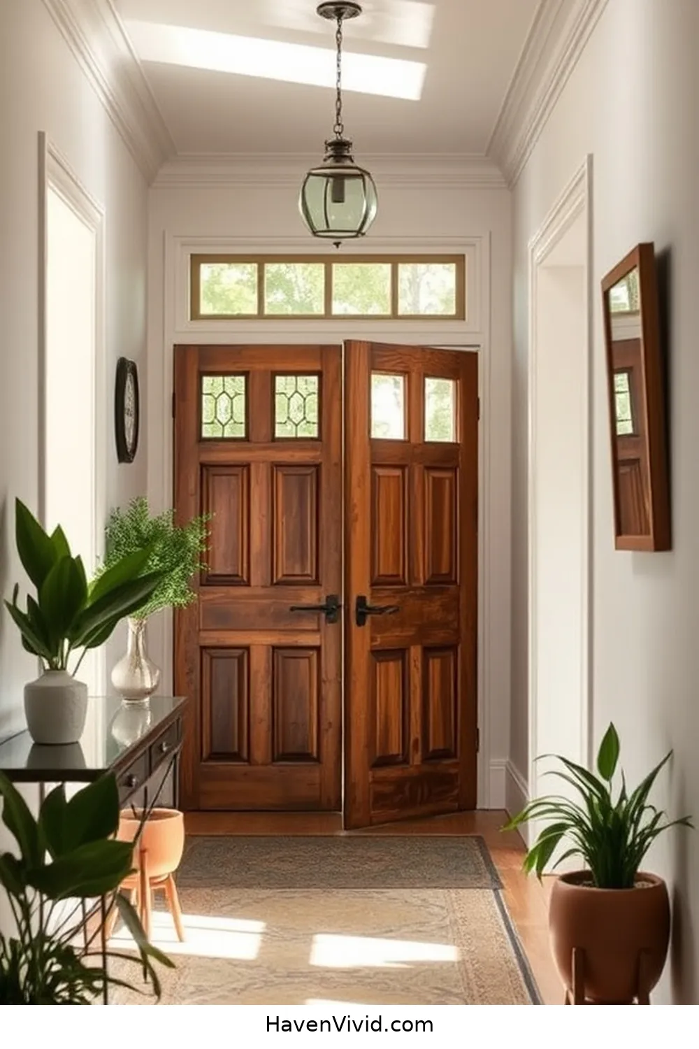 19 Tips for a Family-Friendly Hallway Using Reclaimed Materials 4 Use Salvaged Doors as Decorative Features for 19 Tips for a Family-Friendly Hallway Using Reclaimed Materials