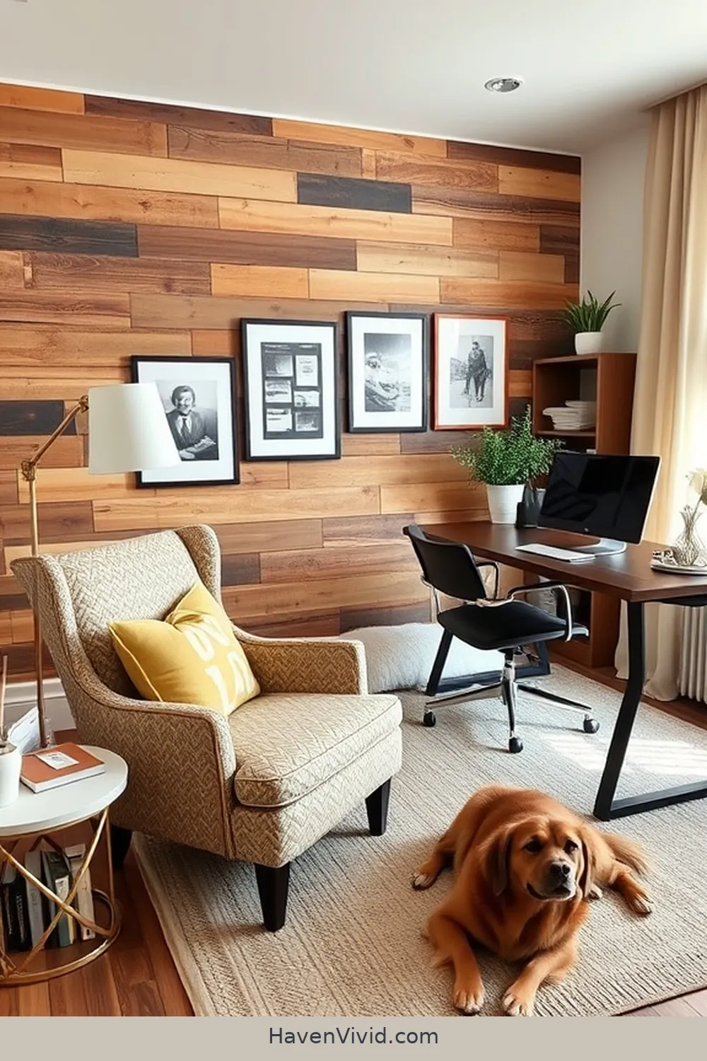 19 Tips for a Family-Friendly Living Home Office Using Recycled Wood 7 Add Comfortable Seating Options for 19 Tips for a Family-Friendly Living Home Office Using Recycled Wood
