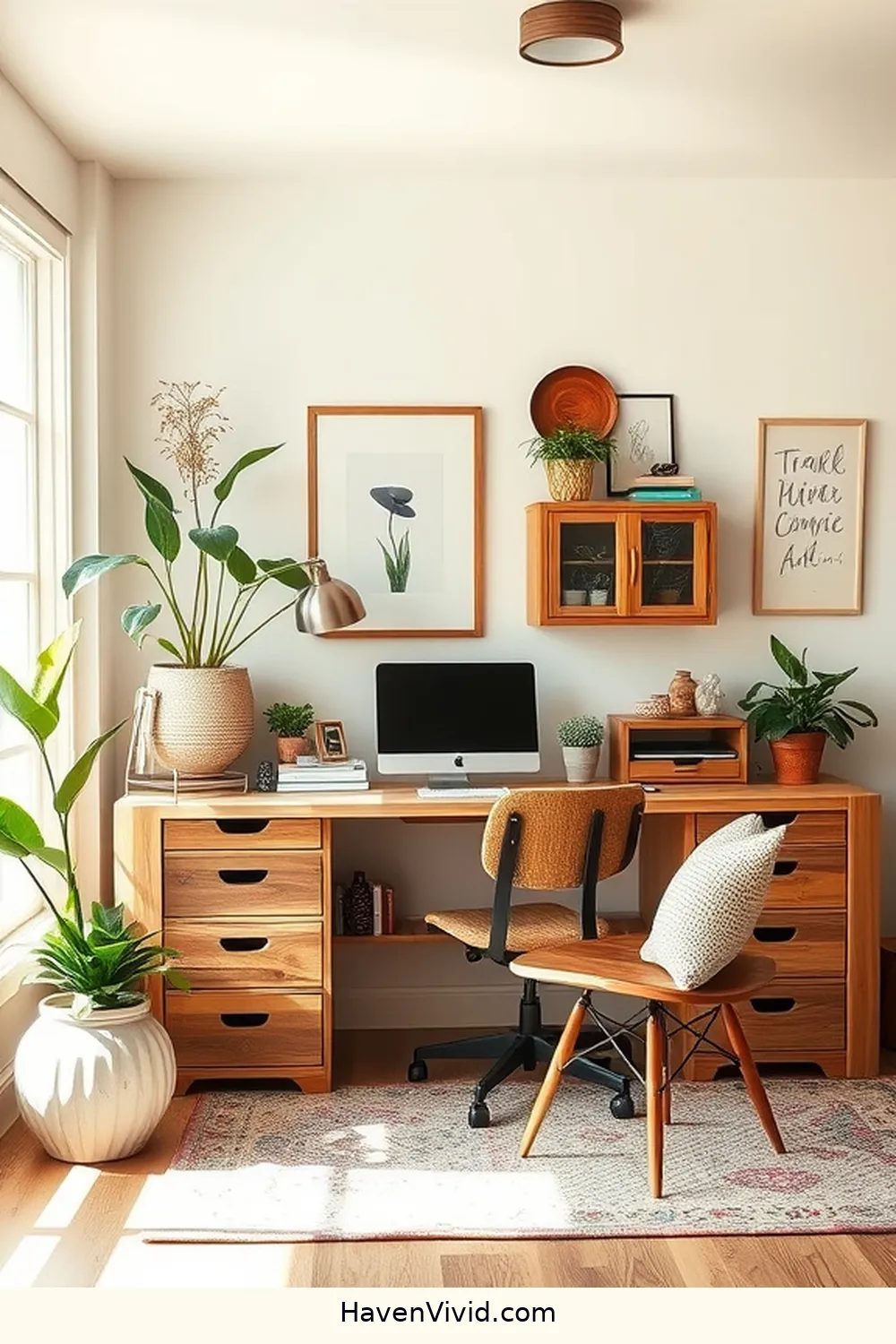 19 Tips for a Family-Friendly Living Home Office Using Recycled Wood 16 Customize Your Office With DIY Projects for 19 Tips for a Family-Friendly Living Home Office Using Recycled Wood