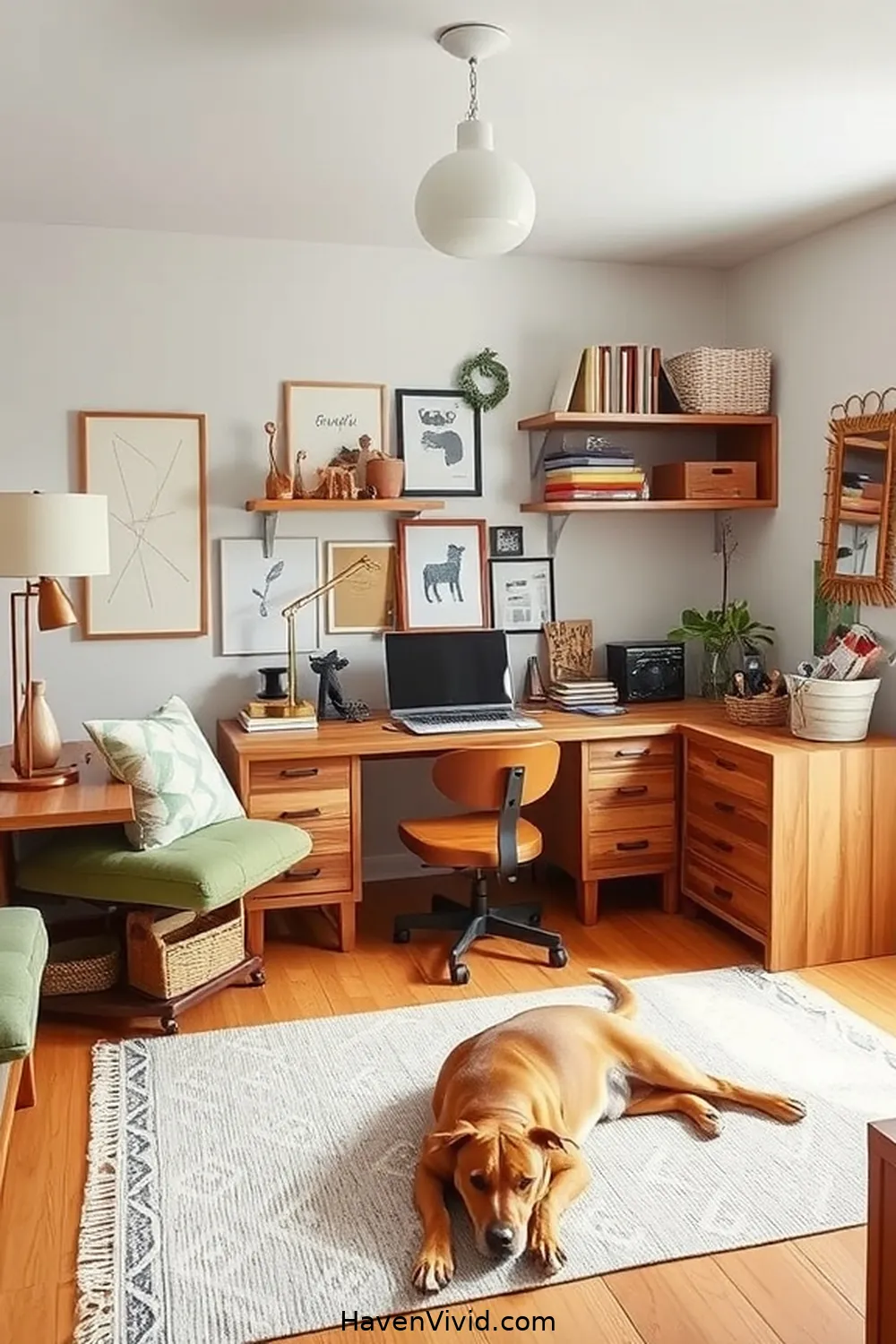19 Tips for a Family-Friendly Living Home Office Using Recycled Wood 8 Design a Multi-Functional Workspace for 19 Tips for a Family-Friendly Living Home Office Using Recycled Wood